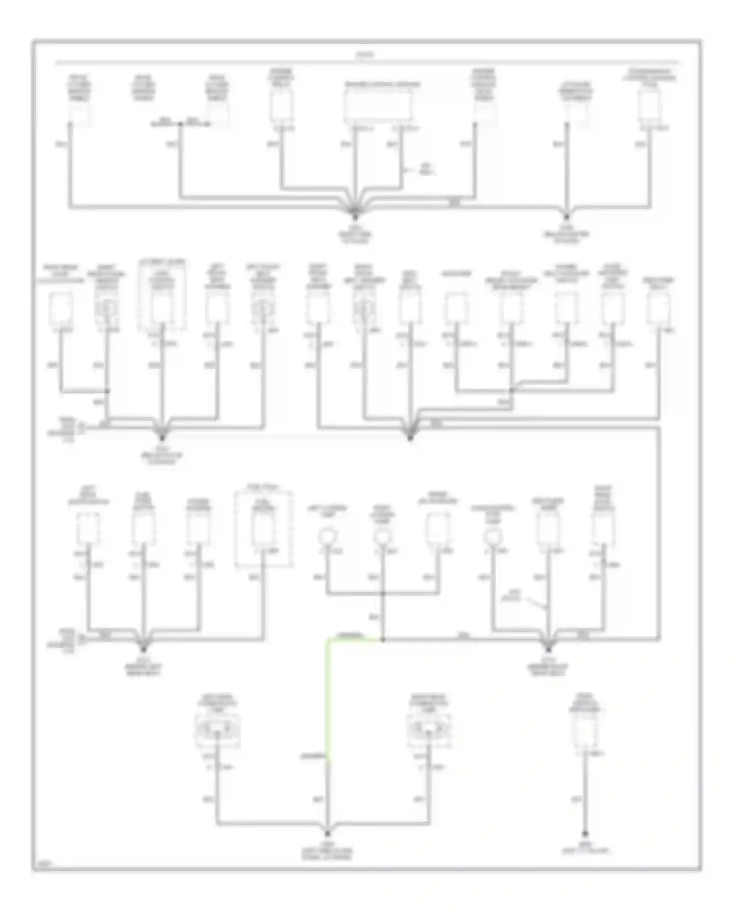 Wiring diagram slide adjuster limit switch for Hyundai Sonata III facelift (1996-1998) (1 of 2)