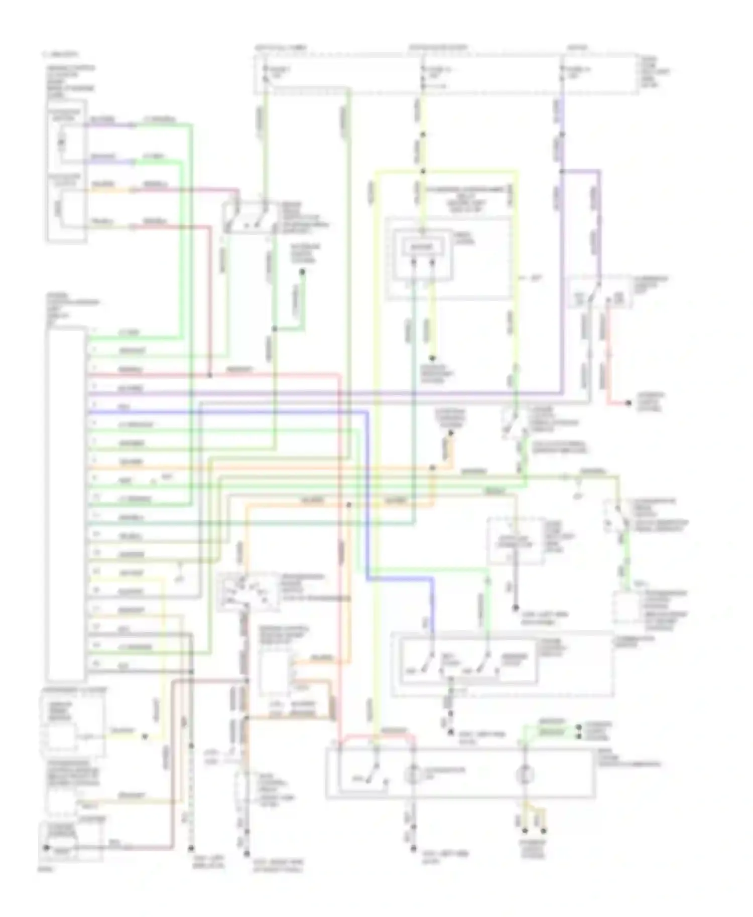 Sonata Hyundai III (1993-1996): Cruise control circuit