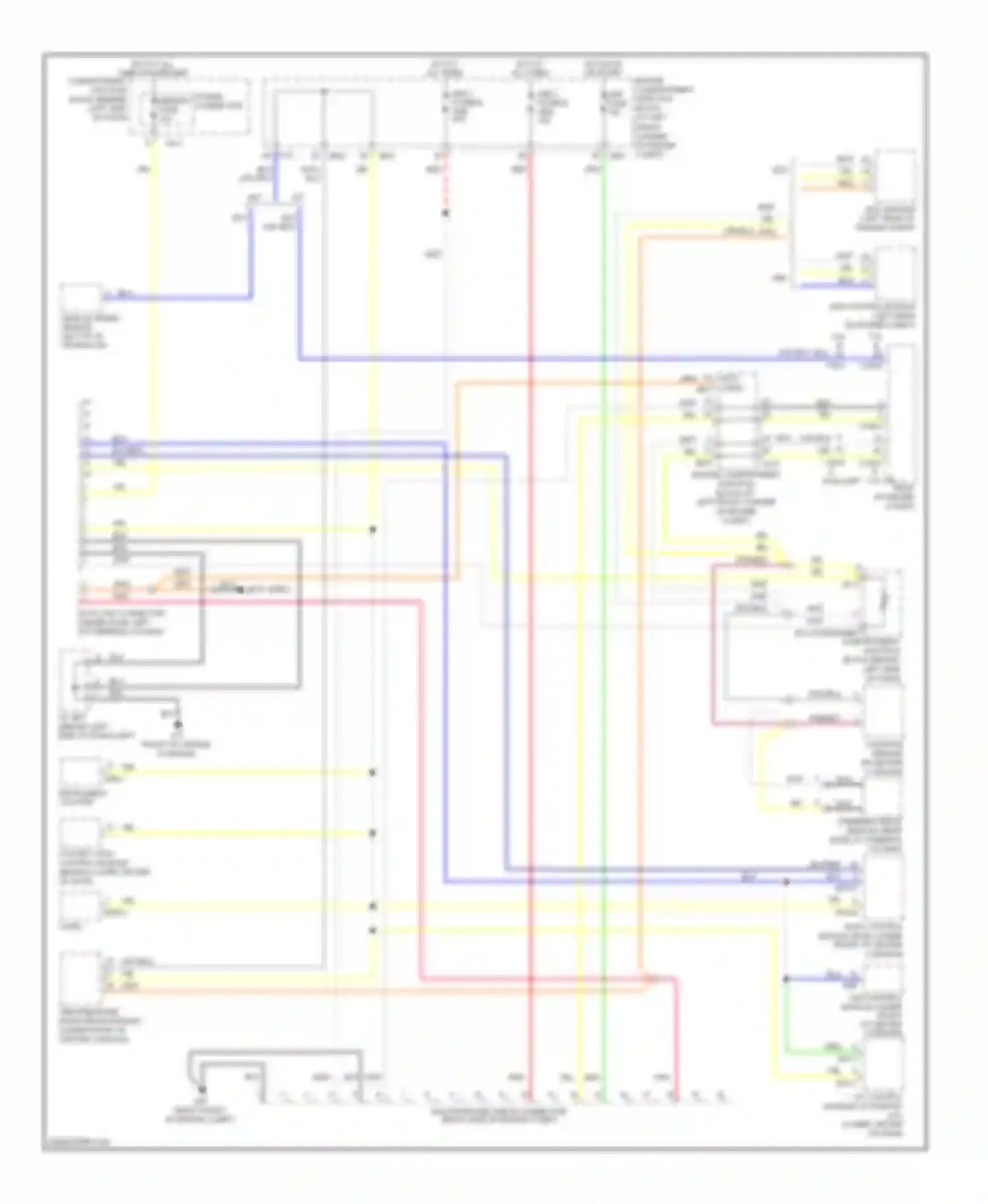 Sonata Hyundai IV facelift (2001-2012): Computer data lines circuit