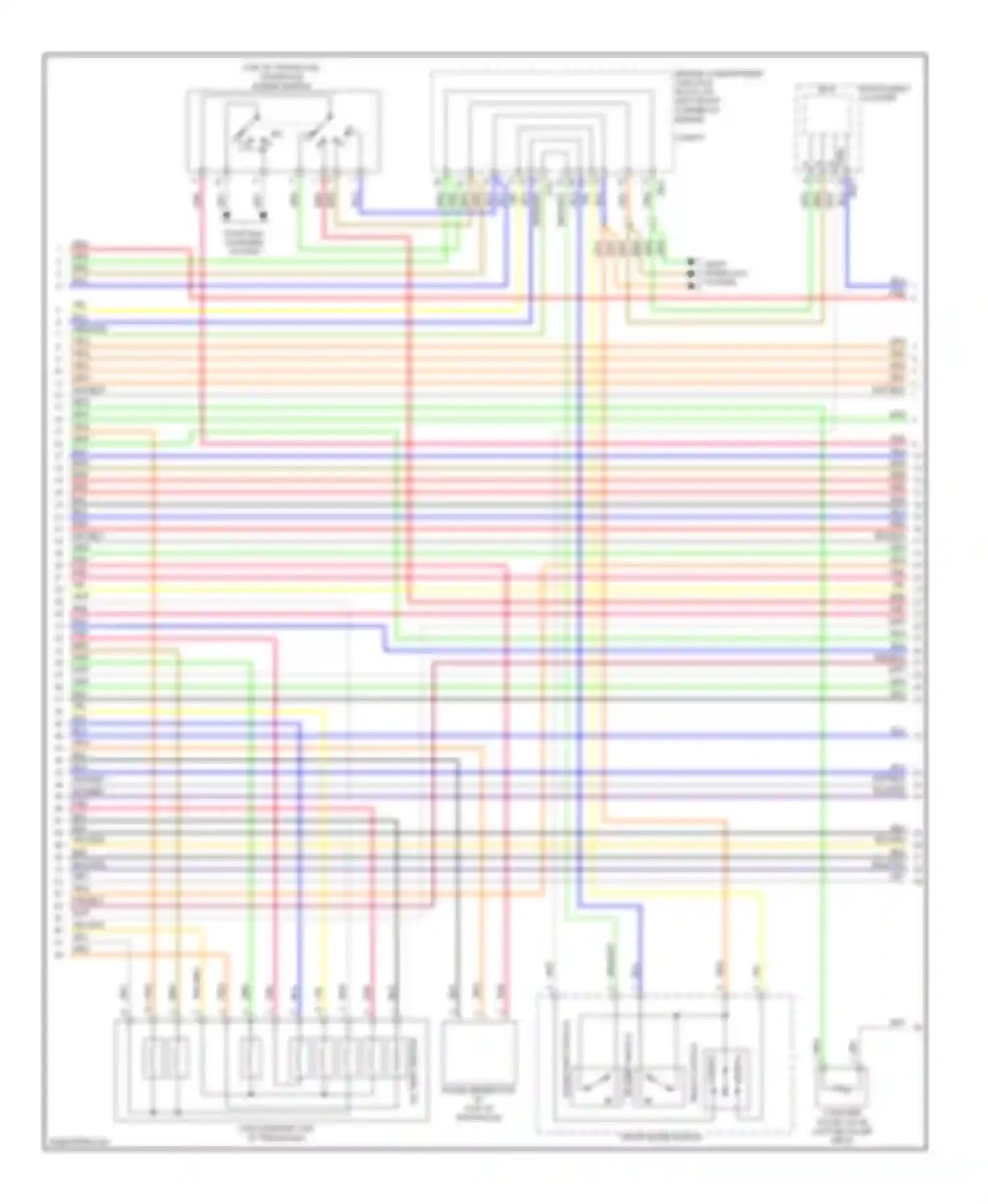 Sonata Hyundai IV facelift (2001-2012): Wiring diagram engine performance 2.4l (4 of 5)
