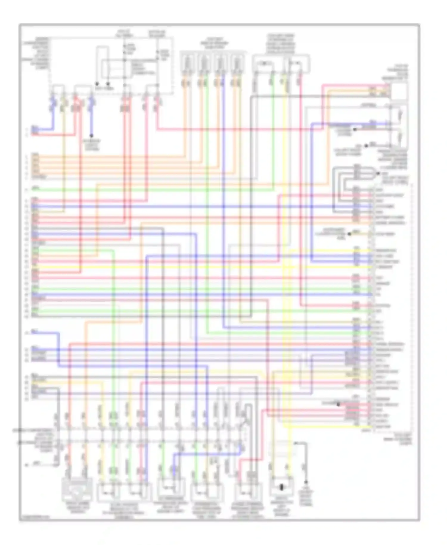 Sonata Hyundai IV facelift (2001-2012): Wiring diagram engine performance 2.4l (5 of 5)