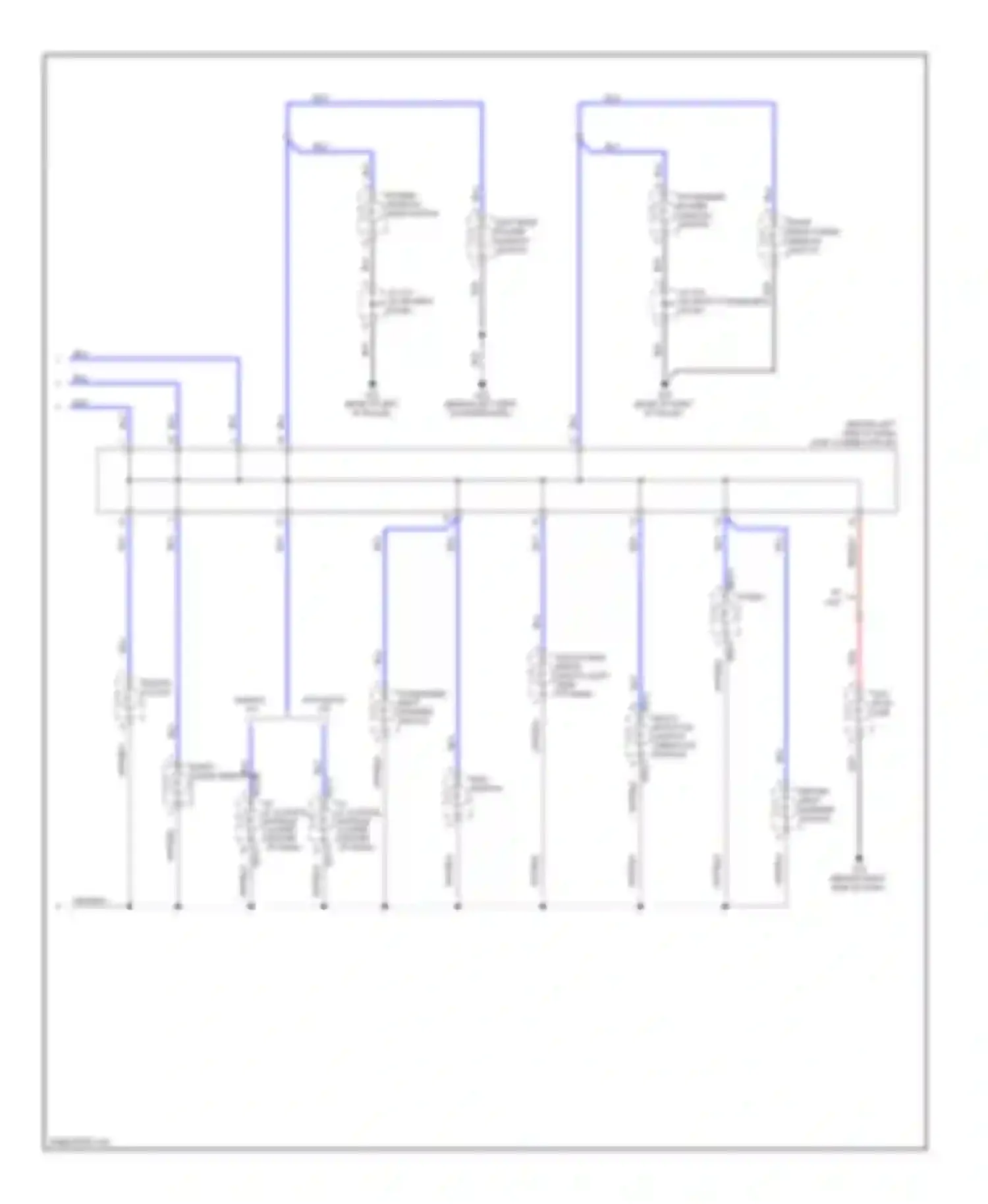 Sonata Hyundai IV facelift (2001-2012): Instrument illumination circuit (2 of 2)