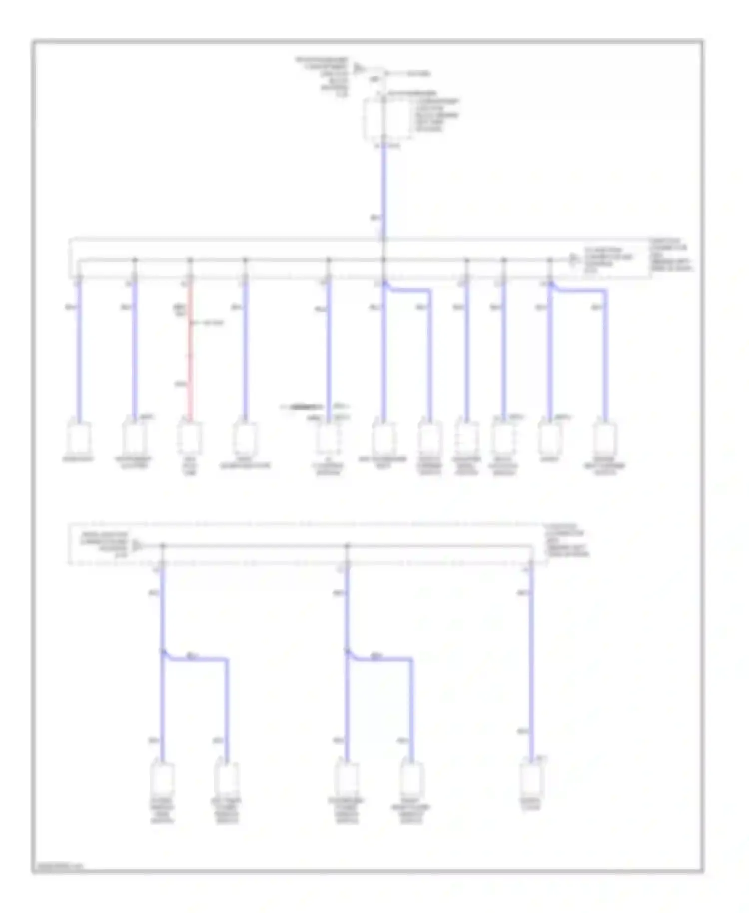 Sonata Hyundai IV facelift (2001-2012): Power distribution circuit (6 of 6)