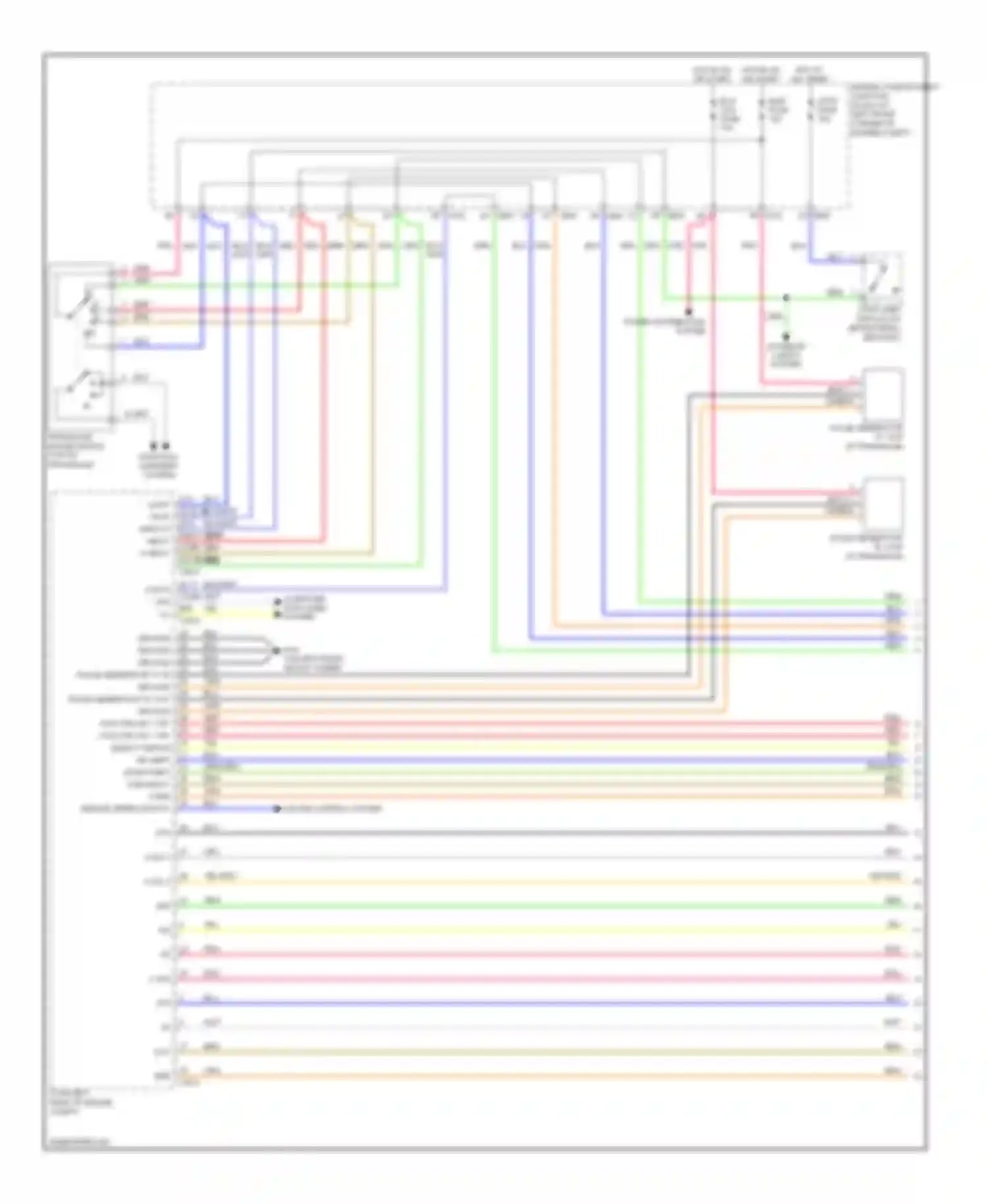 Sonata Hyundai IV facelift (2001-2012): 2.4l, transmission circuit (1 of 2)