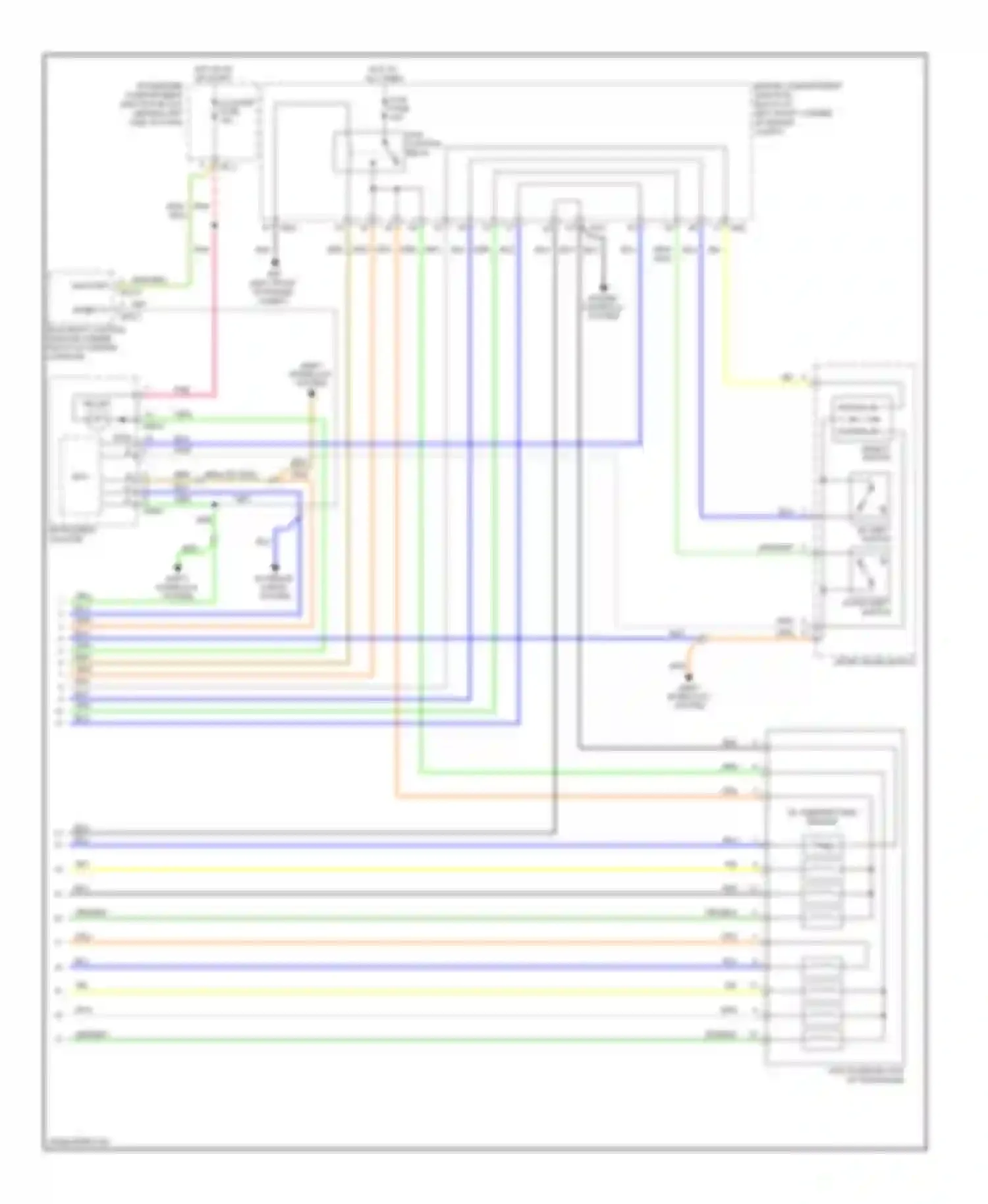Sonata Hyundai IV facelift (2001-2012): 3.3l, transmission circuit (2 of 2)