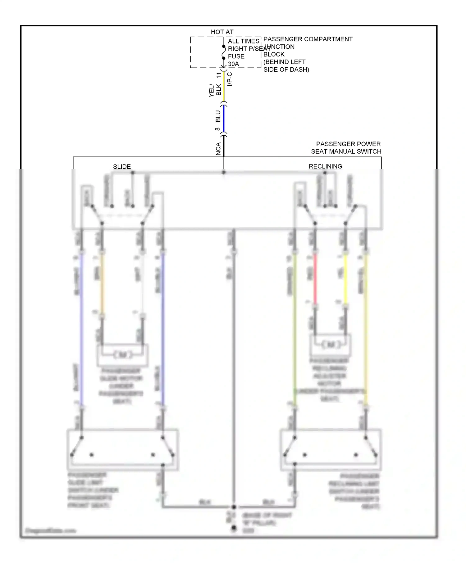 Wiring diagram blu for Hyundai Sonata IV facelift (2001-2012) (45 of 61)