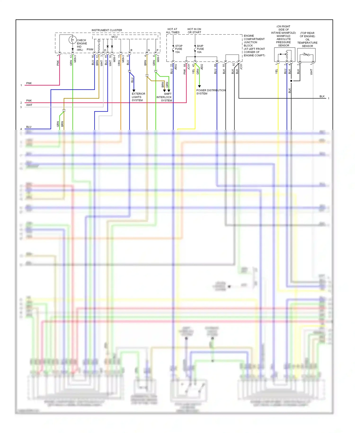 Wiring diagram brn for Hyundai Sonata IV facelift (2001-2012) (19 of 40)
