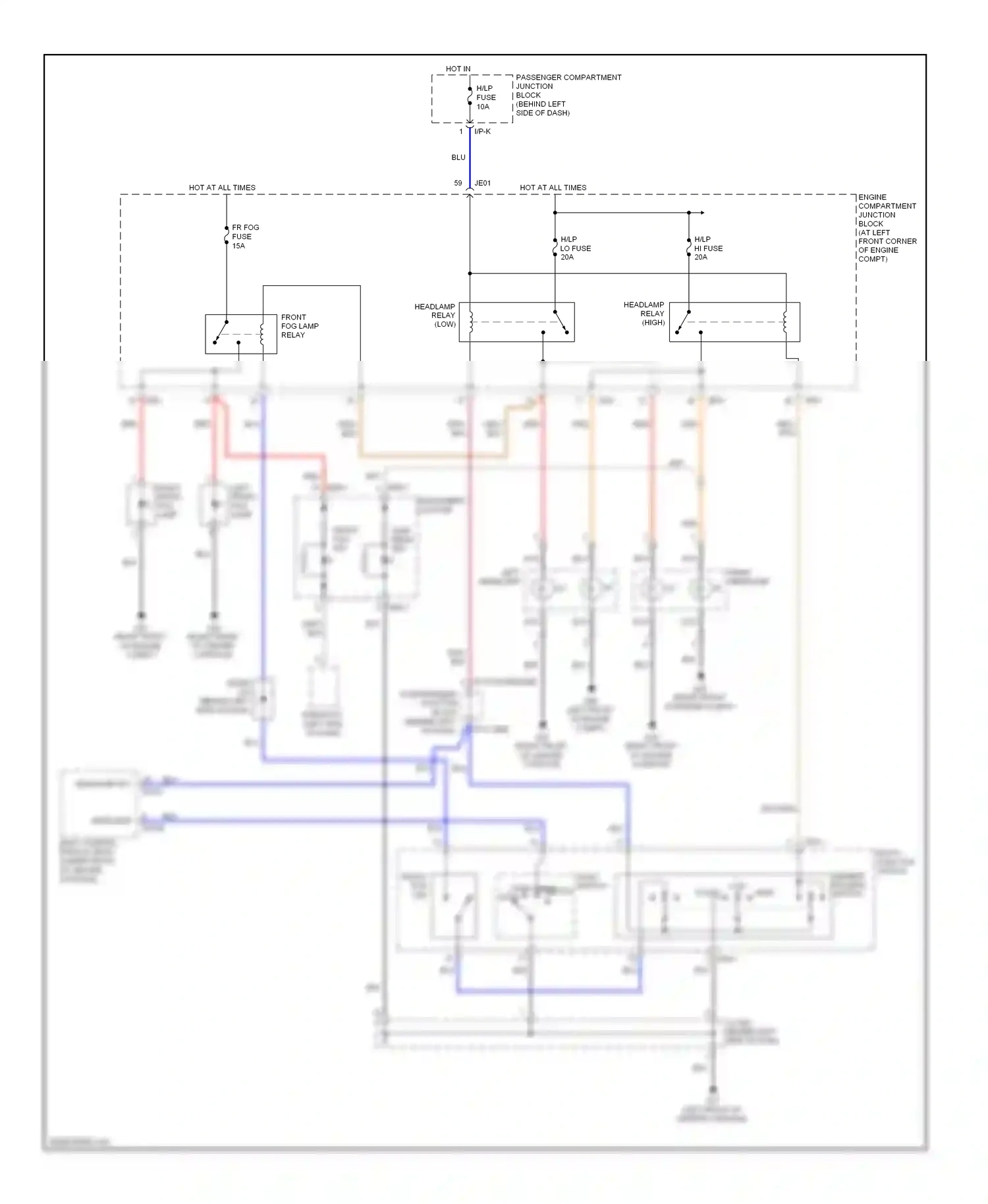 Wiring diagram org/ for Hyundai Sonata IV facelift (2001-2012) (26 of 51)