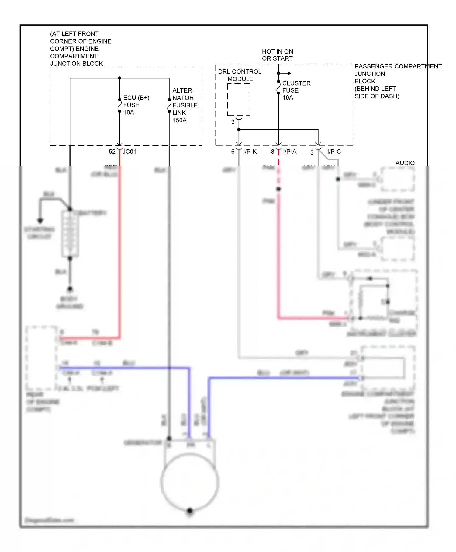 Wiring diagram red for Hyundai Sonata IV facelift (2001-2012) (44 of 51)
