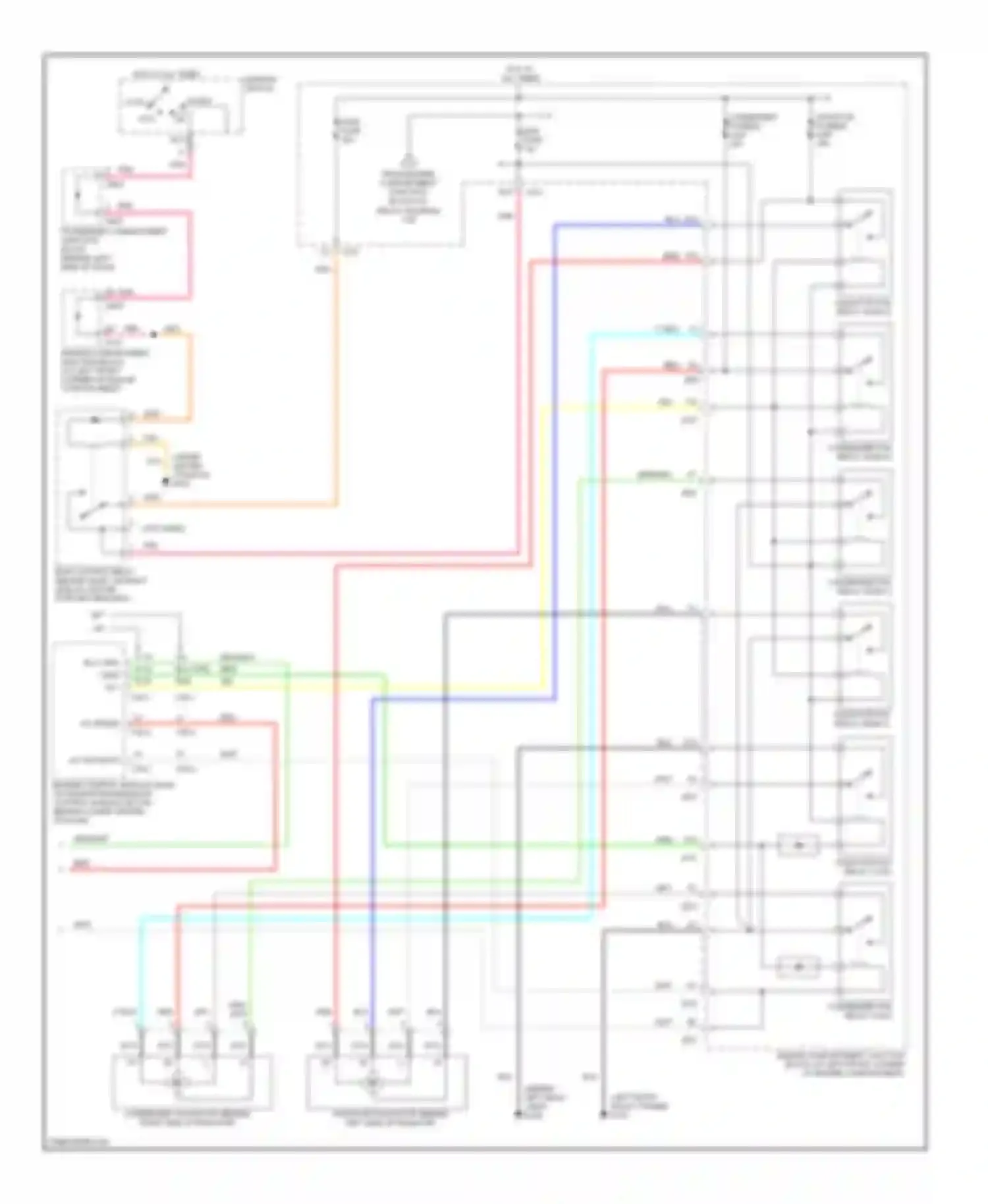 Sonata Hyundai IV (1998-2001): 2.4l, manual a/c circuit (2 of 2)