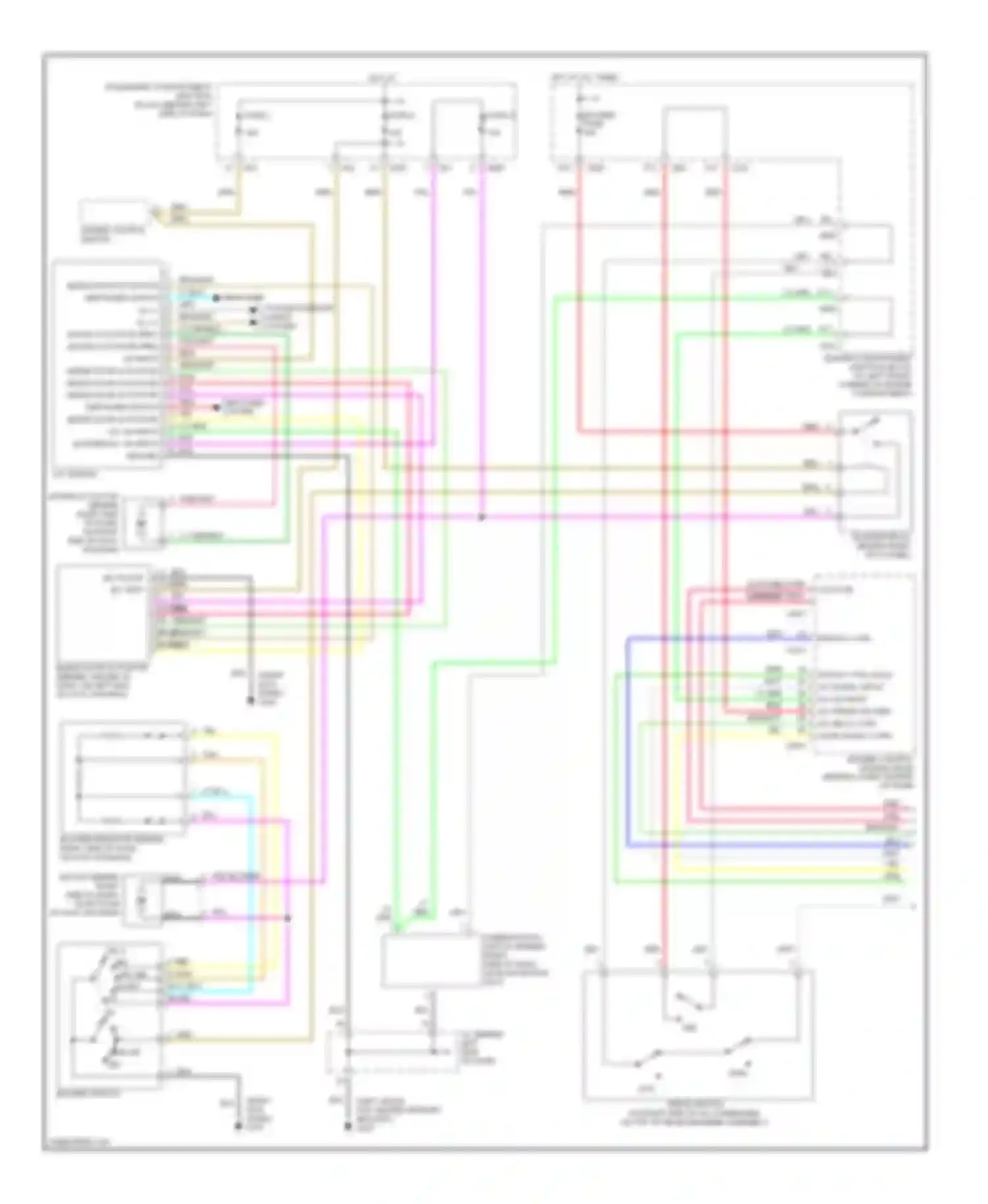 Sonata Hyundai IV (1998-2001): 2.5l, manual a/c circuit (1 of 2)