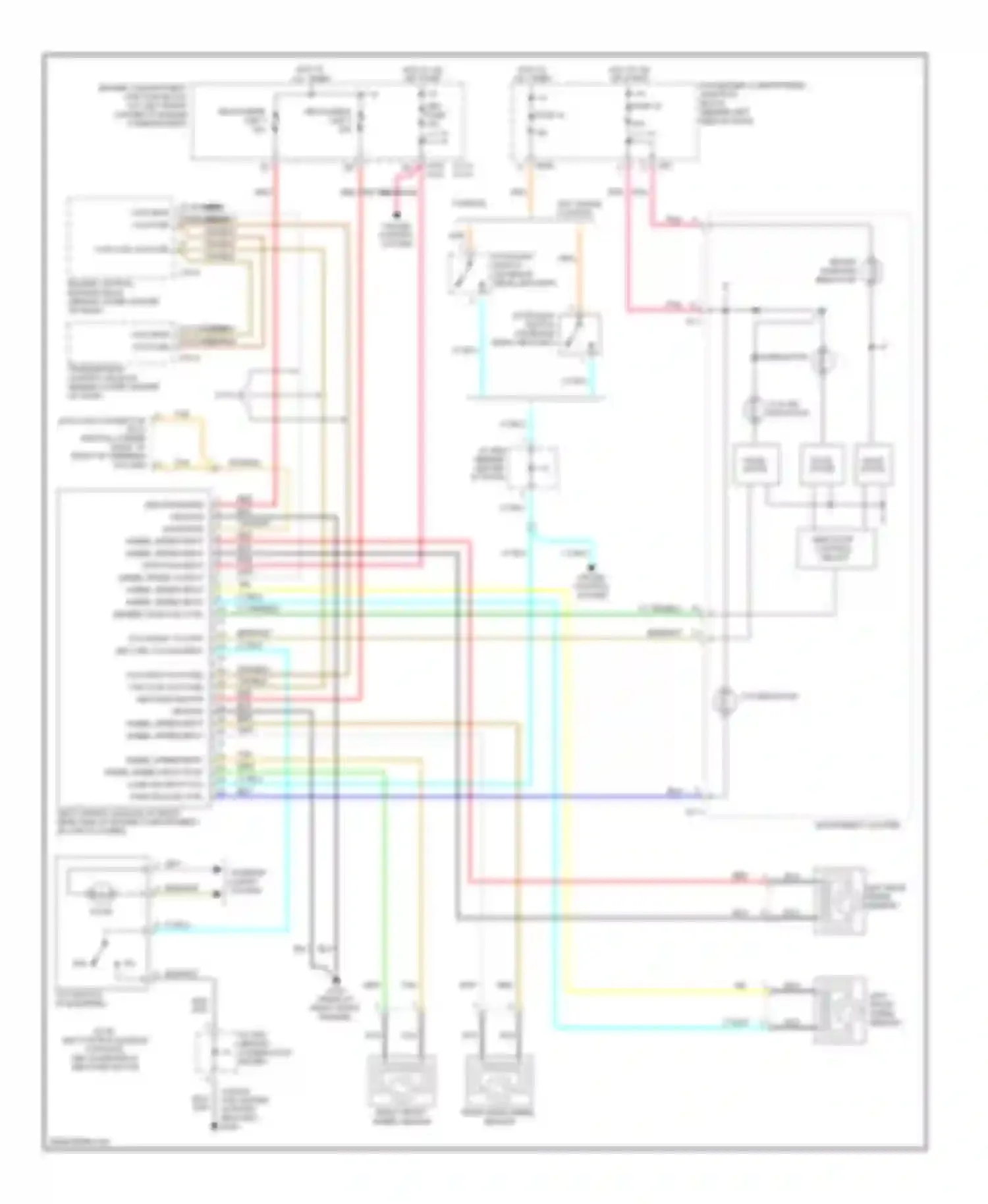 Sonata Hyundai IV (1998-2001): Anti-lock brake circuits