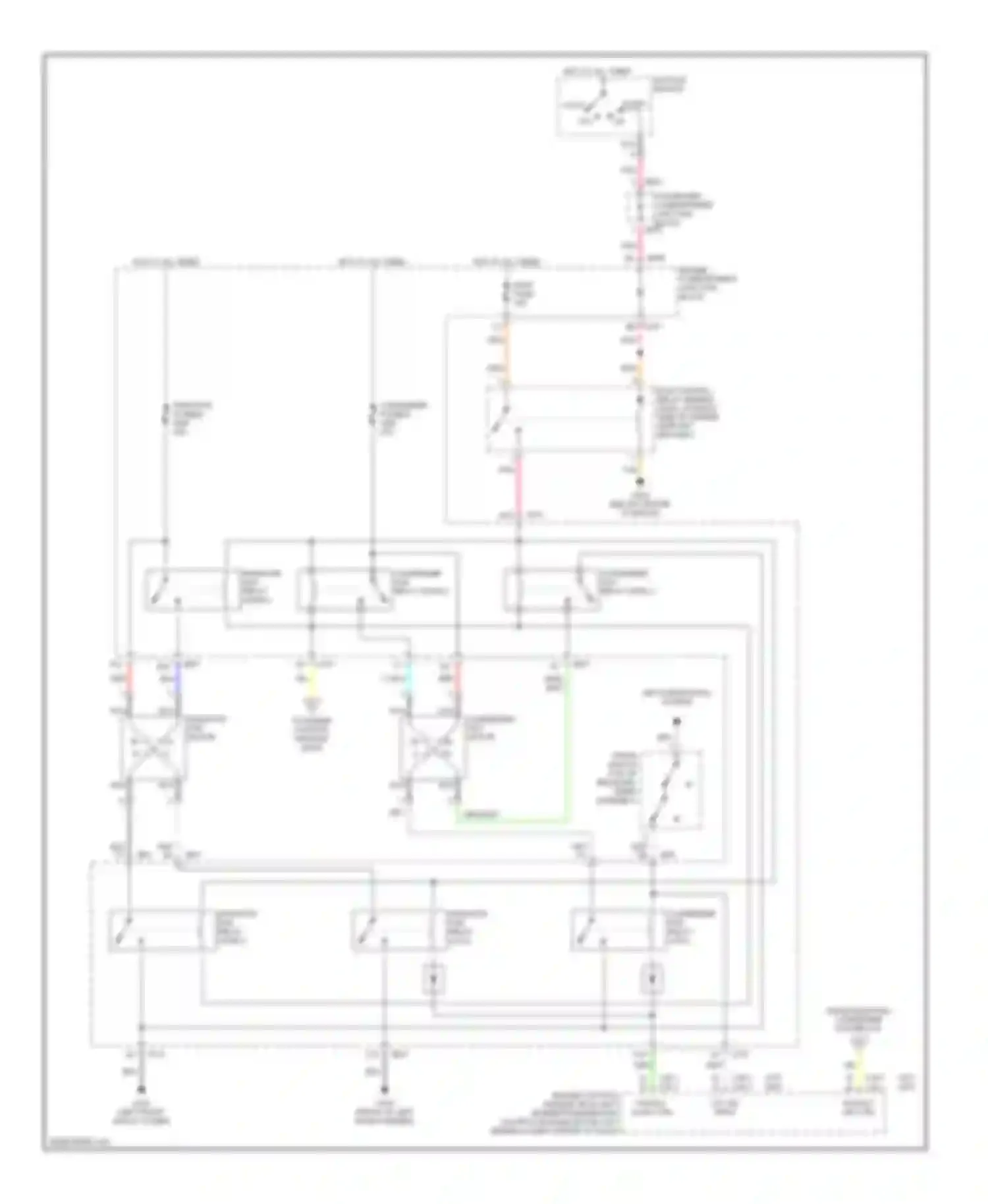 Sonata Hyundai IV (1998-2001): 2.4l, cooling fan circuit