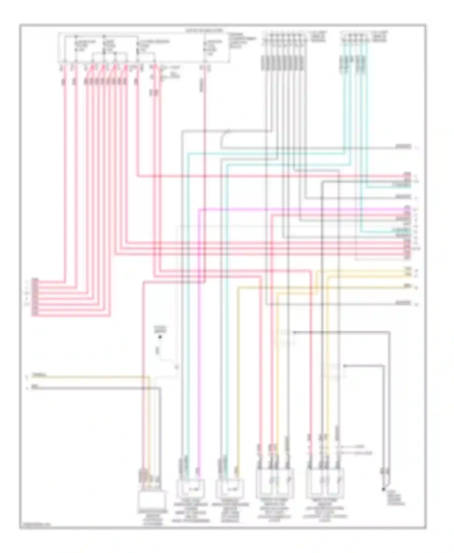 Sonata Hyundai IV (1998-2001): Wiring diagram engine performance 2.4ls, m/t (2 of 3)