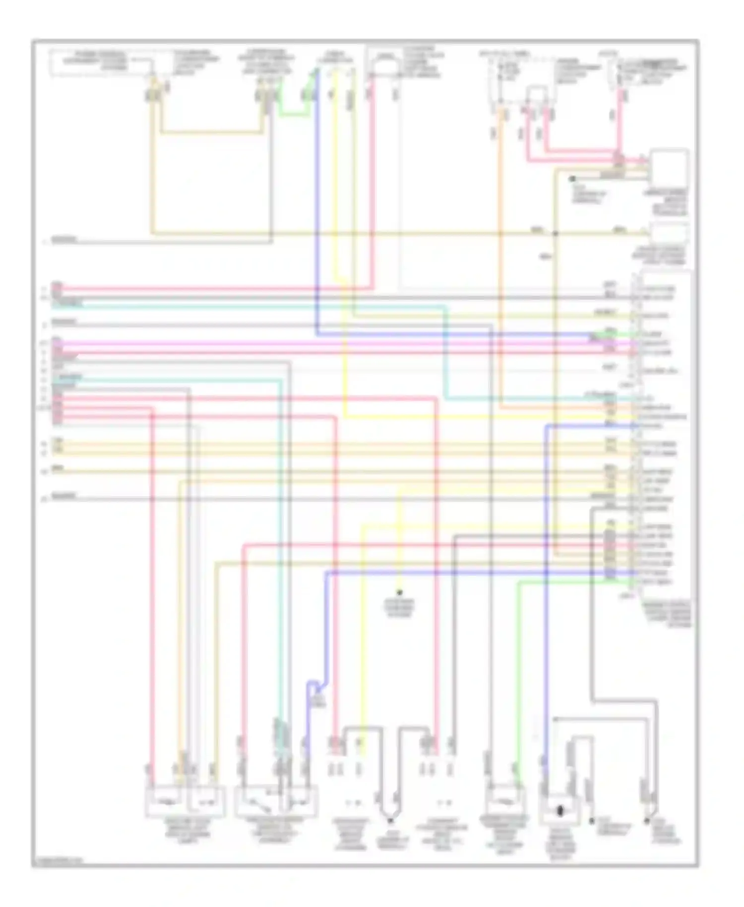 Sonata Hyundai IV (1998-2001): Wiring diagram engine performance 2.4ls, m/t (3 of 3)