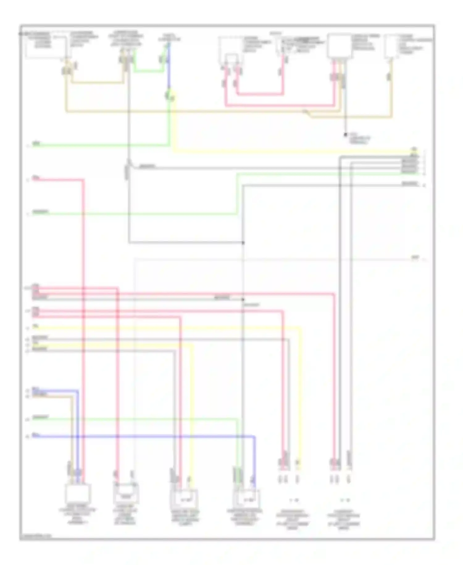 Sonata Hyundai IV (1998-2001): Wiring diagram engine performance 2.5ls (3 of 4)
