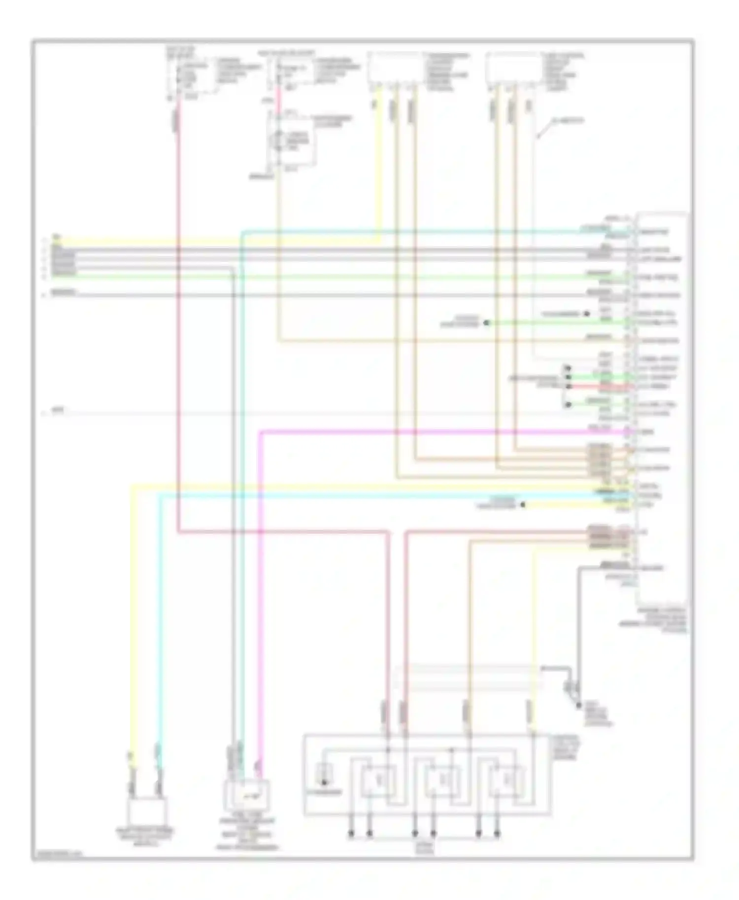 Sonata Hyundai IV (1998-2001): Wiring diagram engine performance 2.5ls (4 of 4)