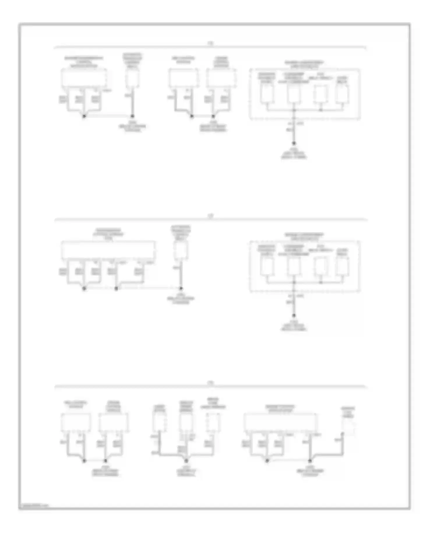 Sonata Hyundai IV (1998-2001): Ground distribution circuit (3 of 3)