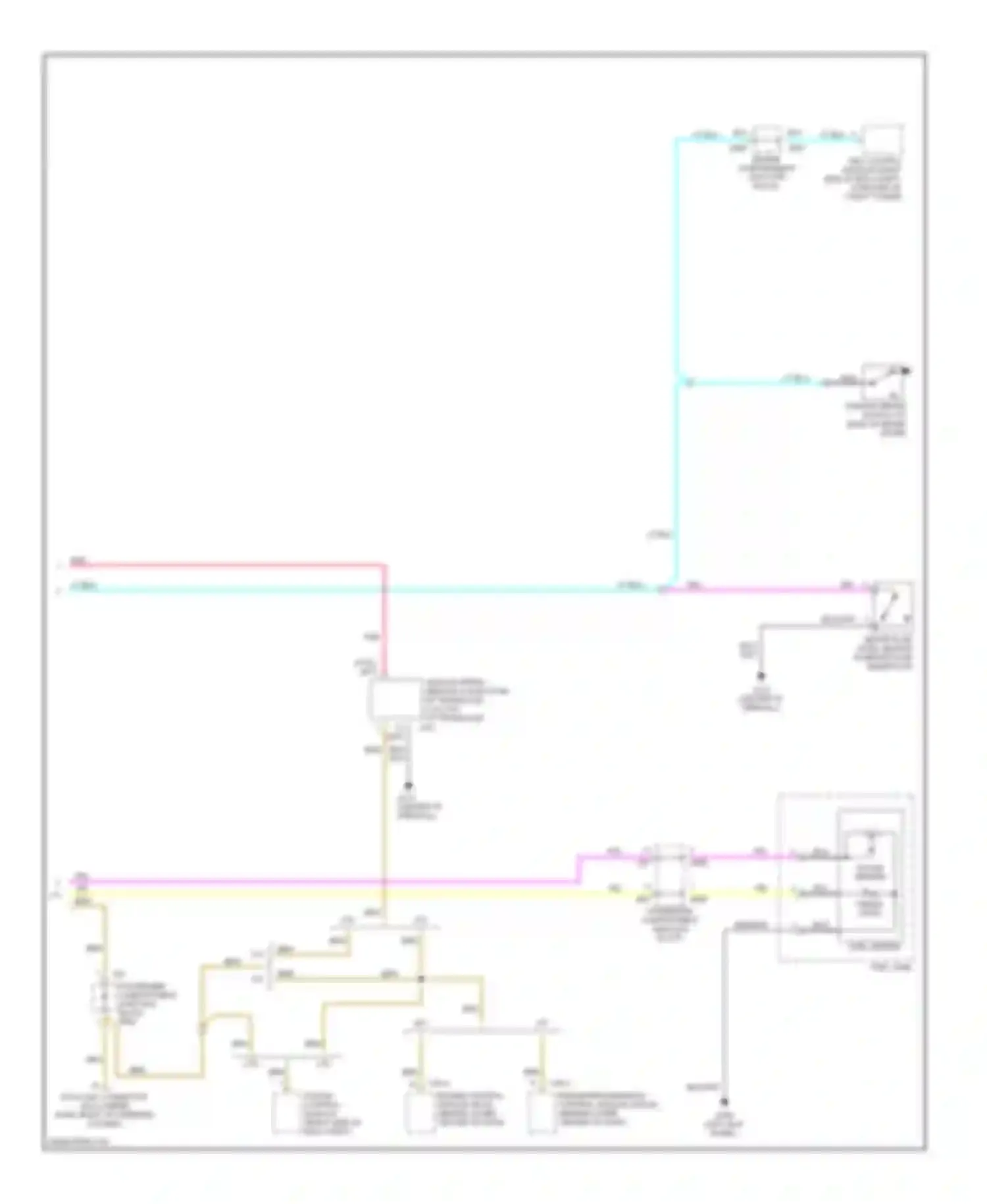 Sonata Hyundai IV (1998-2001): Instrument cluster circuit (2 of 2)