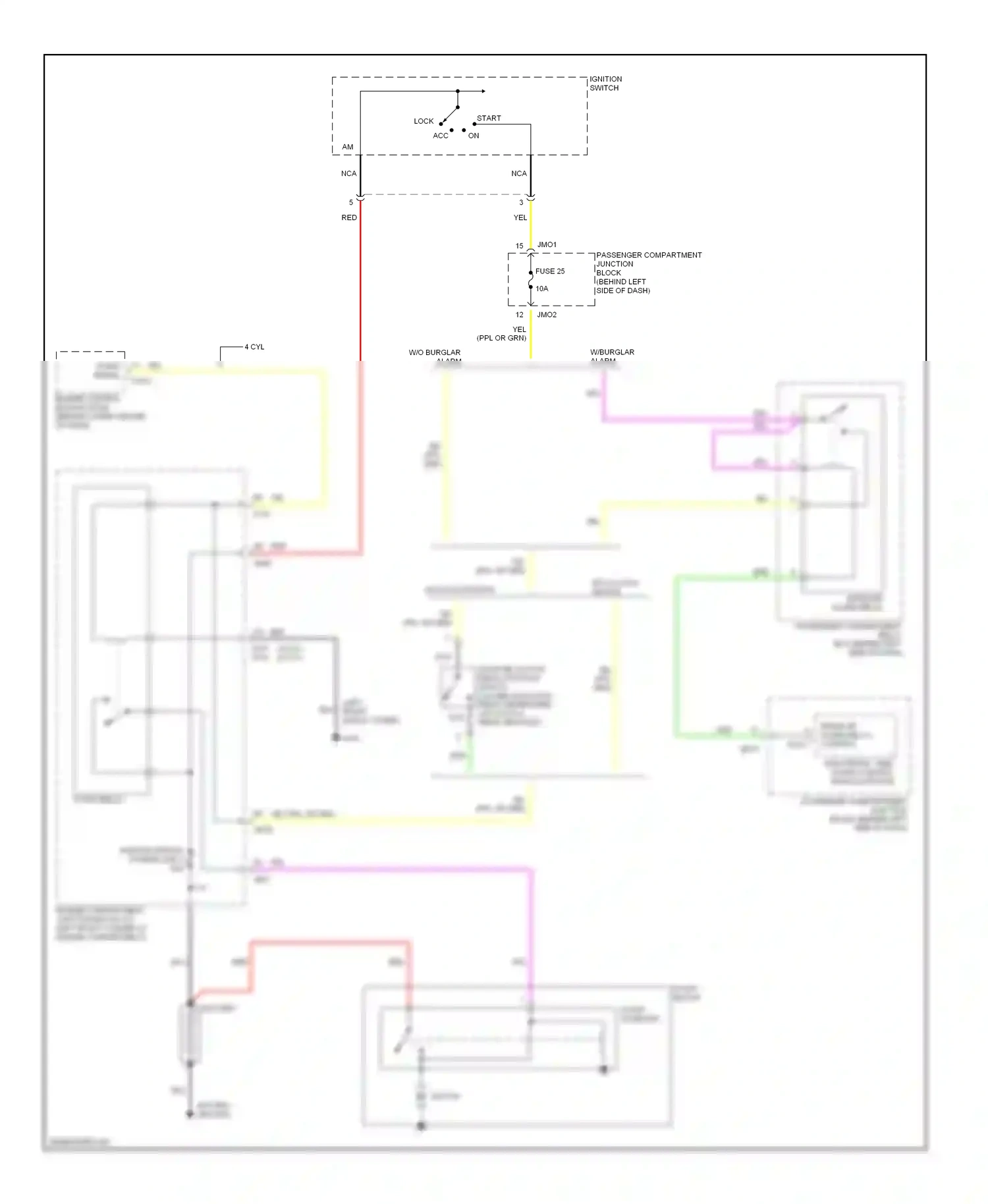 Wiring diagram grn for Hyundai Sonata IV (1998-2001) (43 of 47)