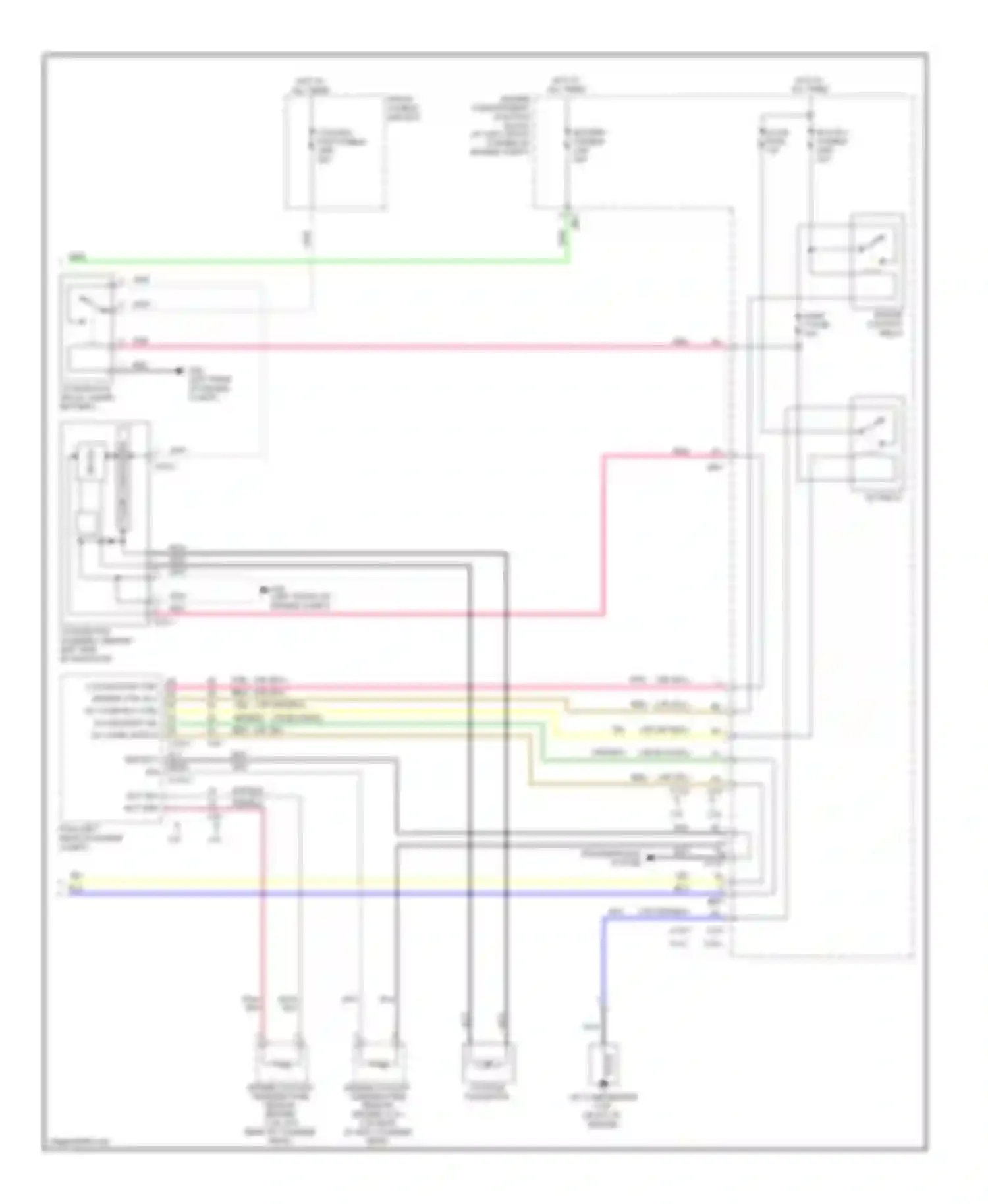 Sonata Hyundai V facelift (2007-2010): Manual a/c circuit (2 of 2)