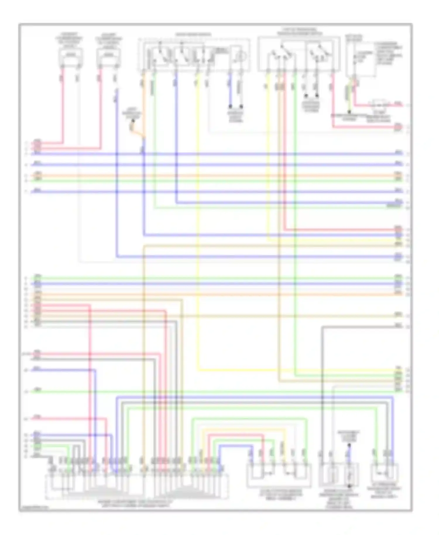Sonata Hyundai V facelift (2007-2010): Wiring diagram engine performance 3.3l (2 of 5)