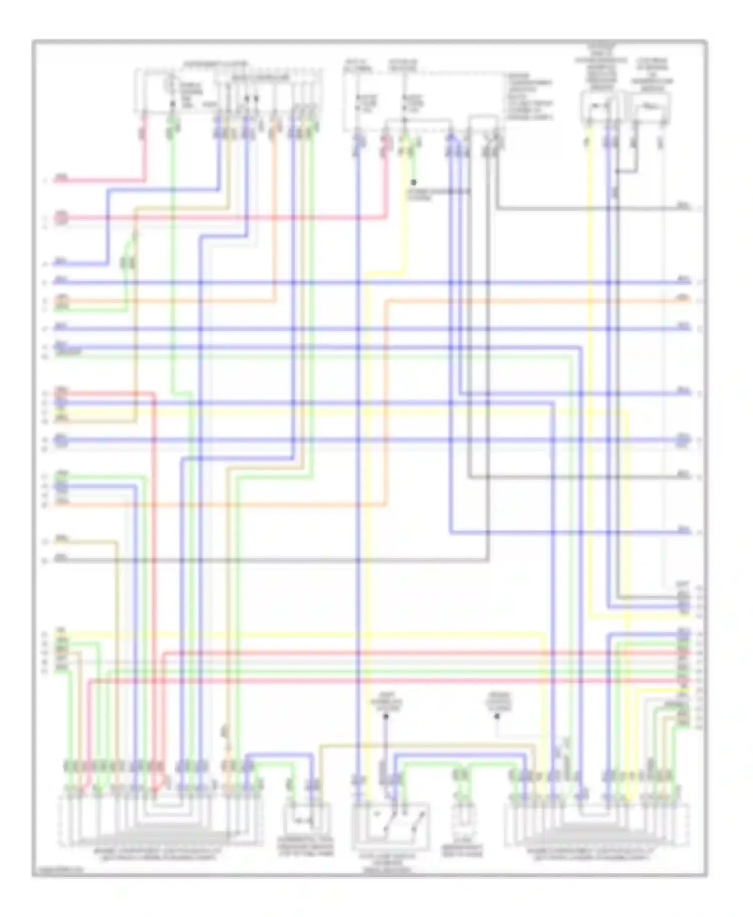 Sonata Hyundai V facelift (2007-2010): Wiring diagram engine performance 3.3l (3 of 5)