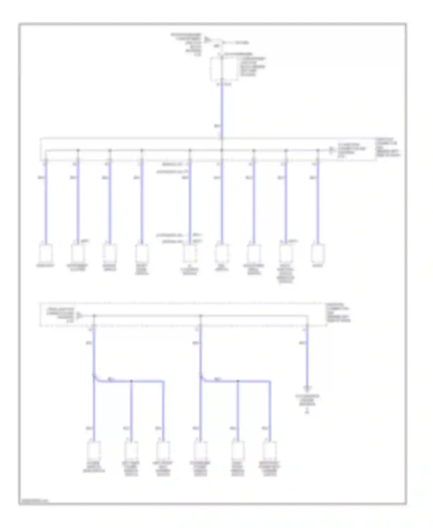 Sonata Hyundai V facelift (2007-2010): Power distribution circuit (6 of 6)