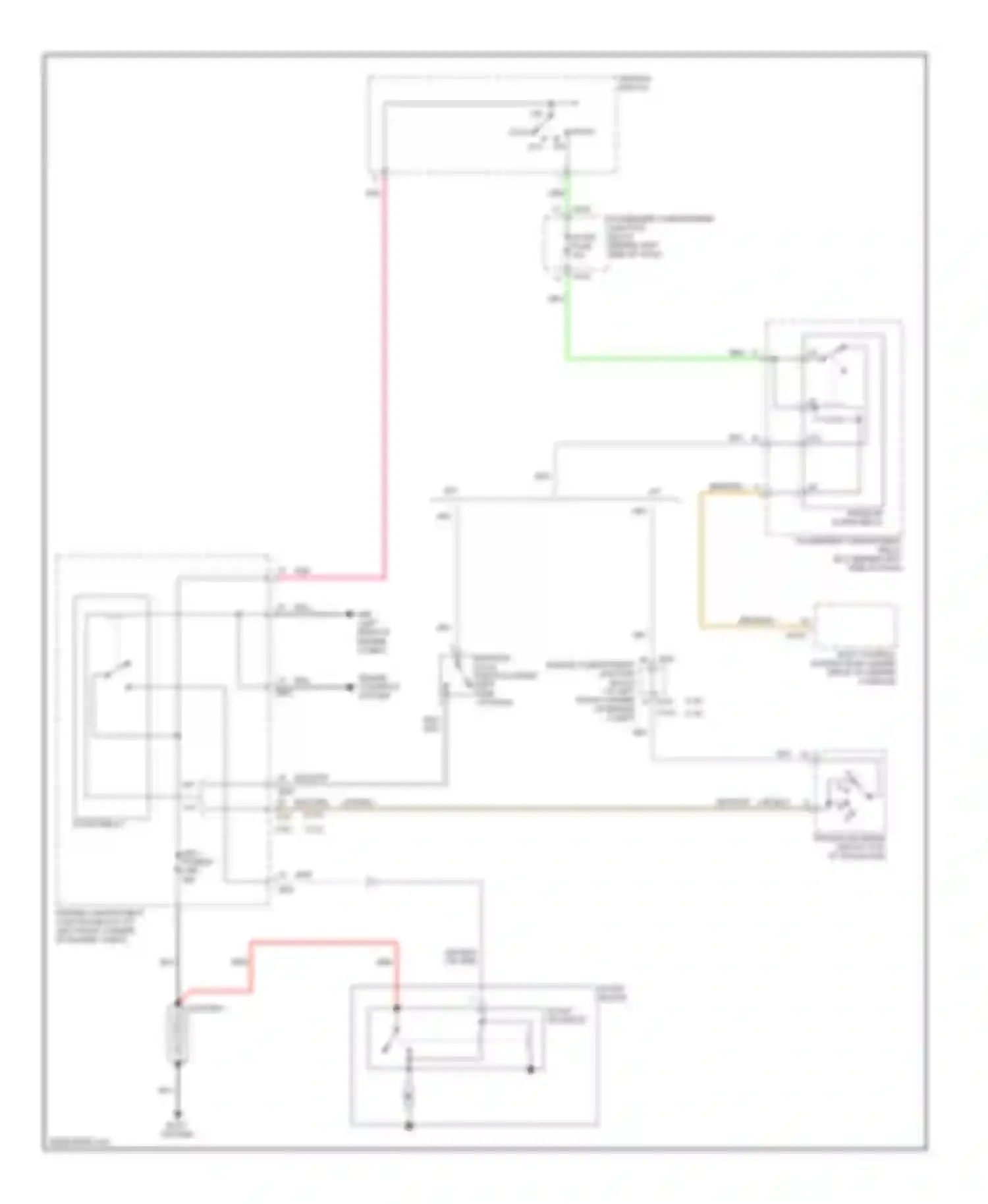 Sonata Hyundai V facelift (2007-2010): Starting circuit