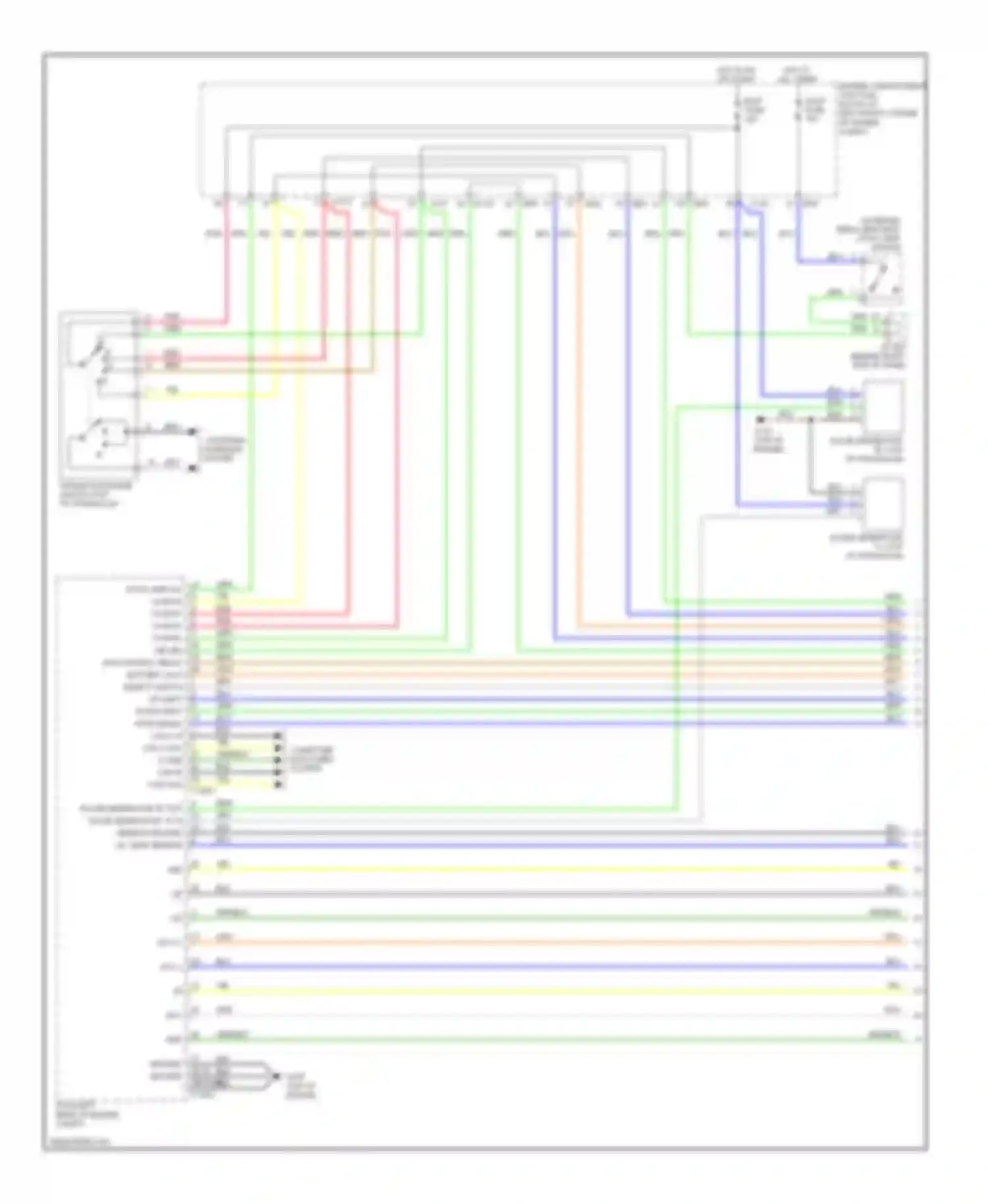 Sonata Hyundai V facelift (2007-2010): 3.3l, transmission circuit (1 of 2)
