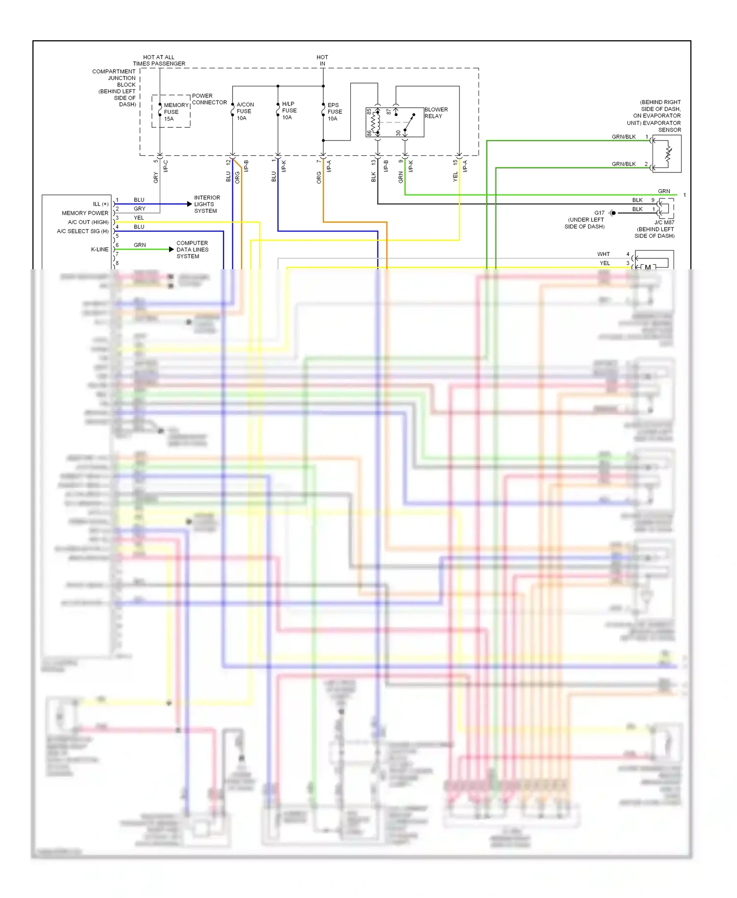 Wiring diagram blk for Hyundai Sonata V facelift (2007-2010) (56 of 68)