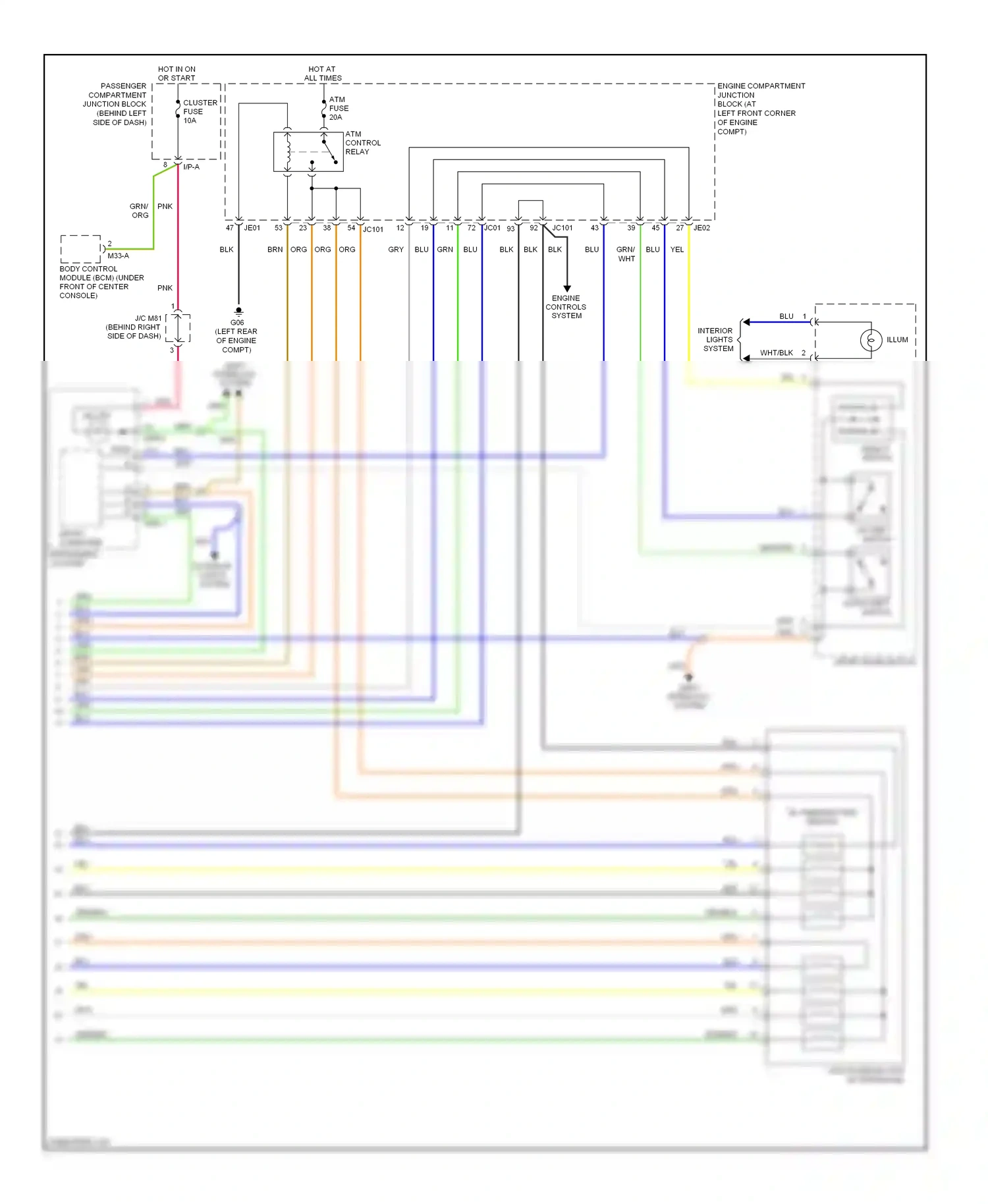 Wiring diagram blk for Hyundai Sonata V facelift (2007-2010) (64 of 68)
