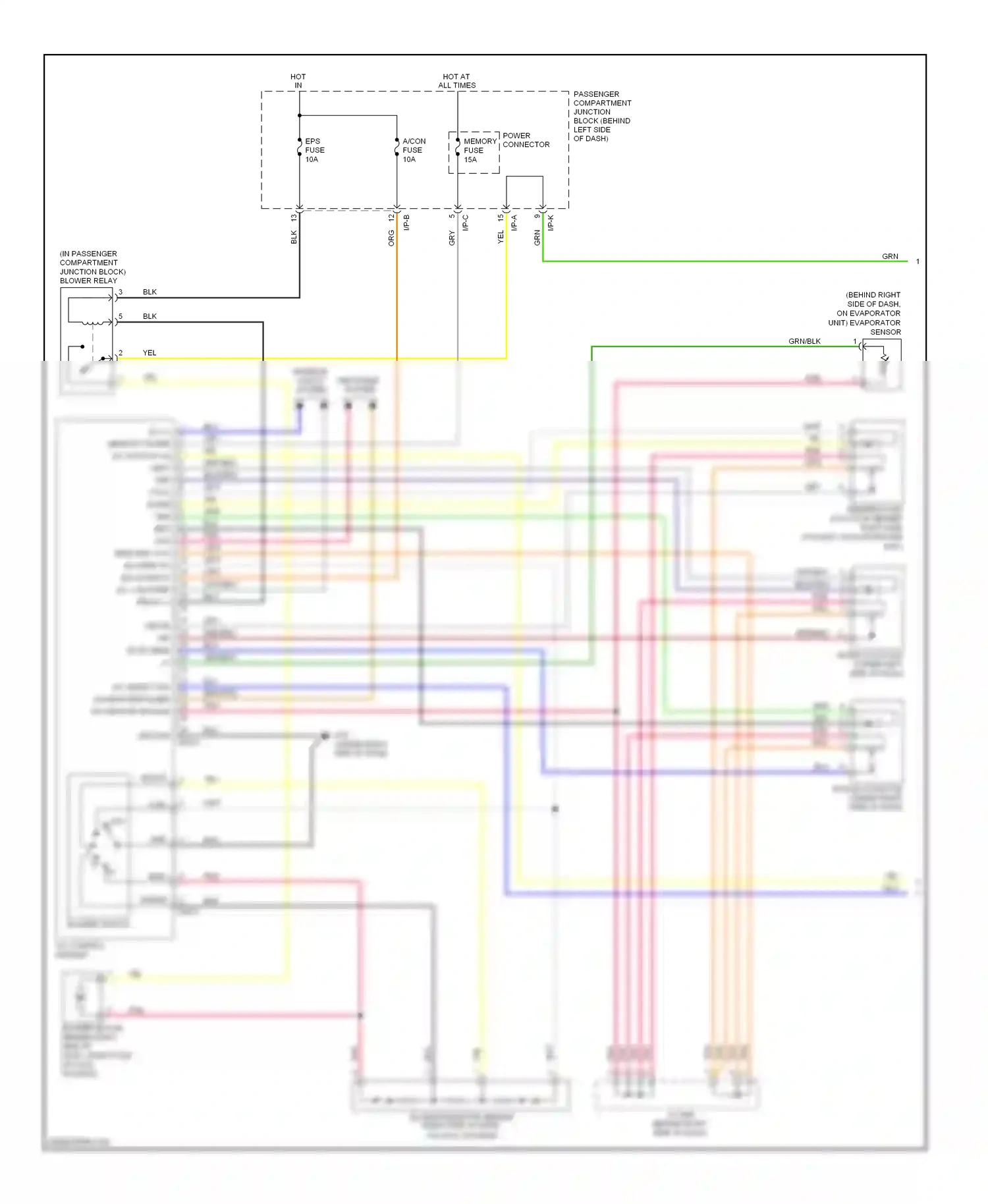 Wiring diagram blk for Hyundai Sonata V facelift (2007-2010) (9 of 68)