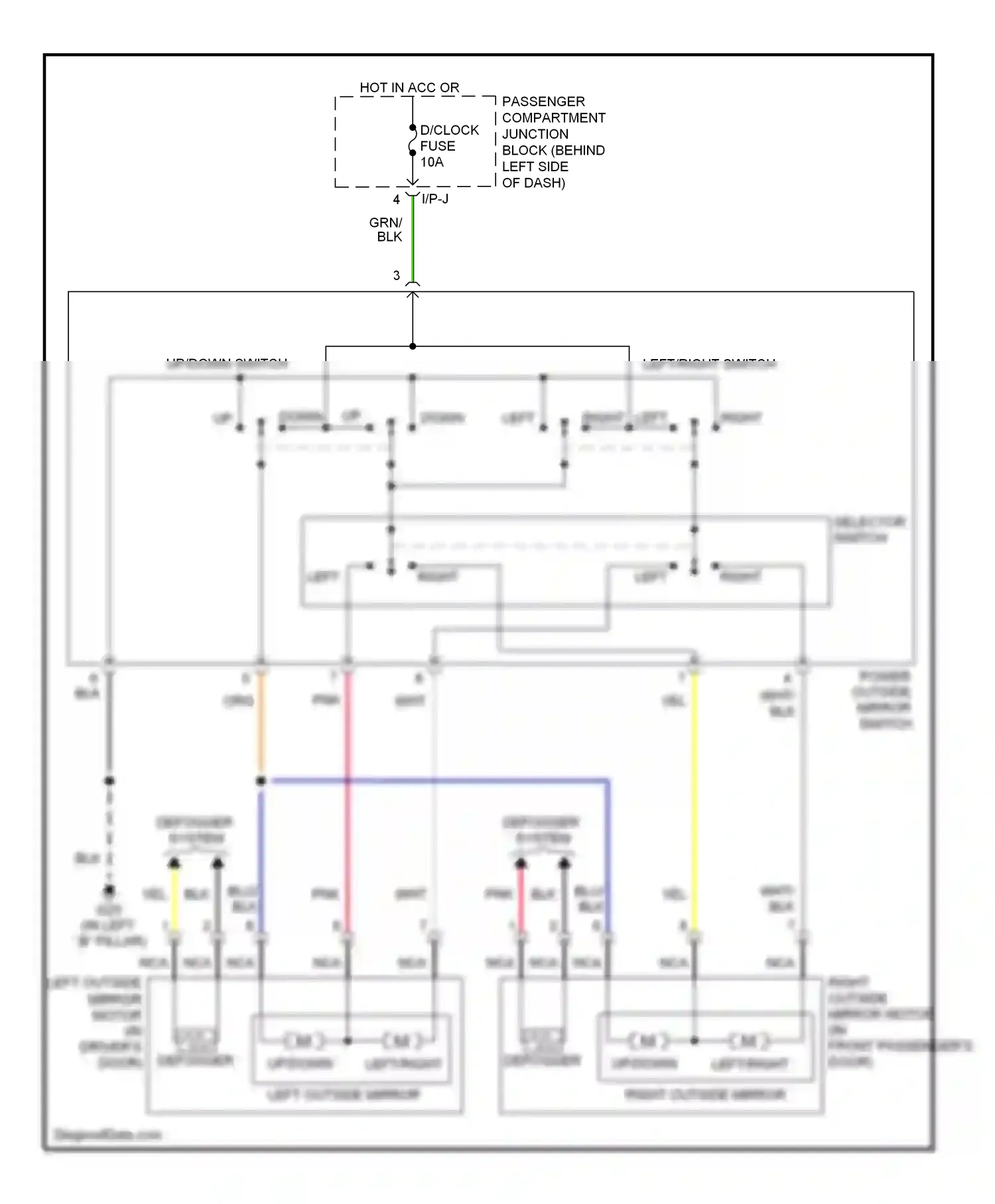 Wiring diagram down up for Hyundai Sonata V facelift (2007-2010) (1 of 1)