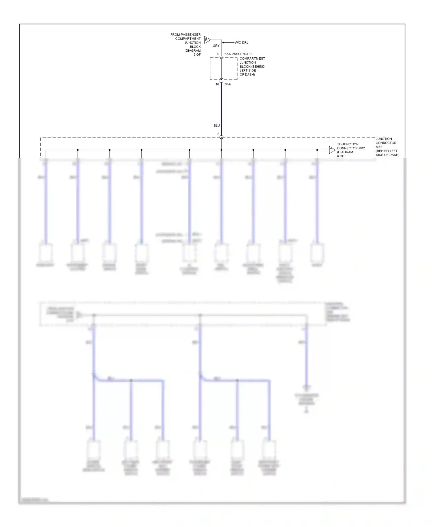 Wiring diagram hazard switch for Hyundai Sonata V facelift (2007-2010) (5 of 5)