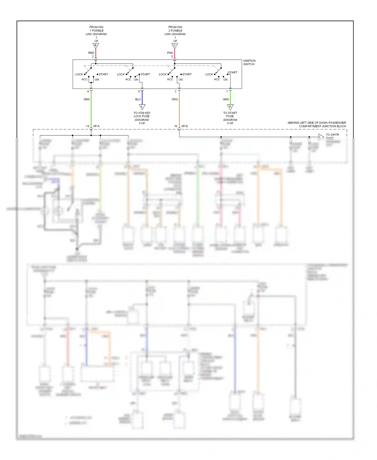 Wiring diagram i/p-e for Hyundai Sonata V facelift (2007-2010) (3 of 10)