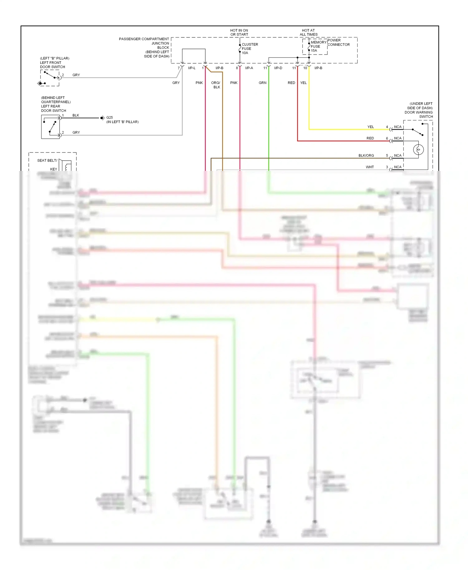 Wiring diagram micro computer for Hyundai Sonata V facelift (2007-2010) (5 of 7)