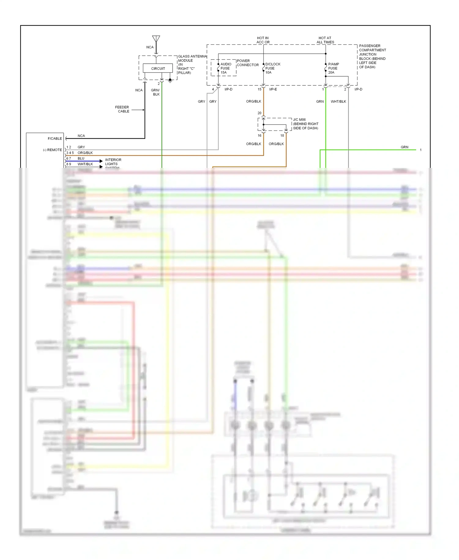 Wiring diagram nca for Hyundai Sonata V facelift (2007-2010) (35 of 41)