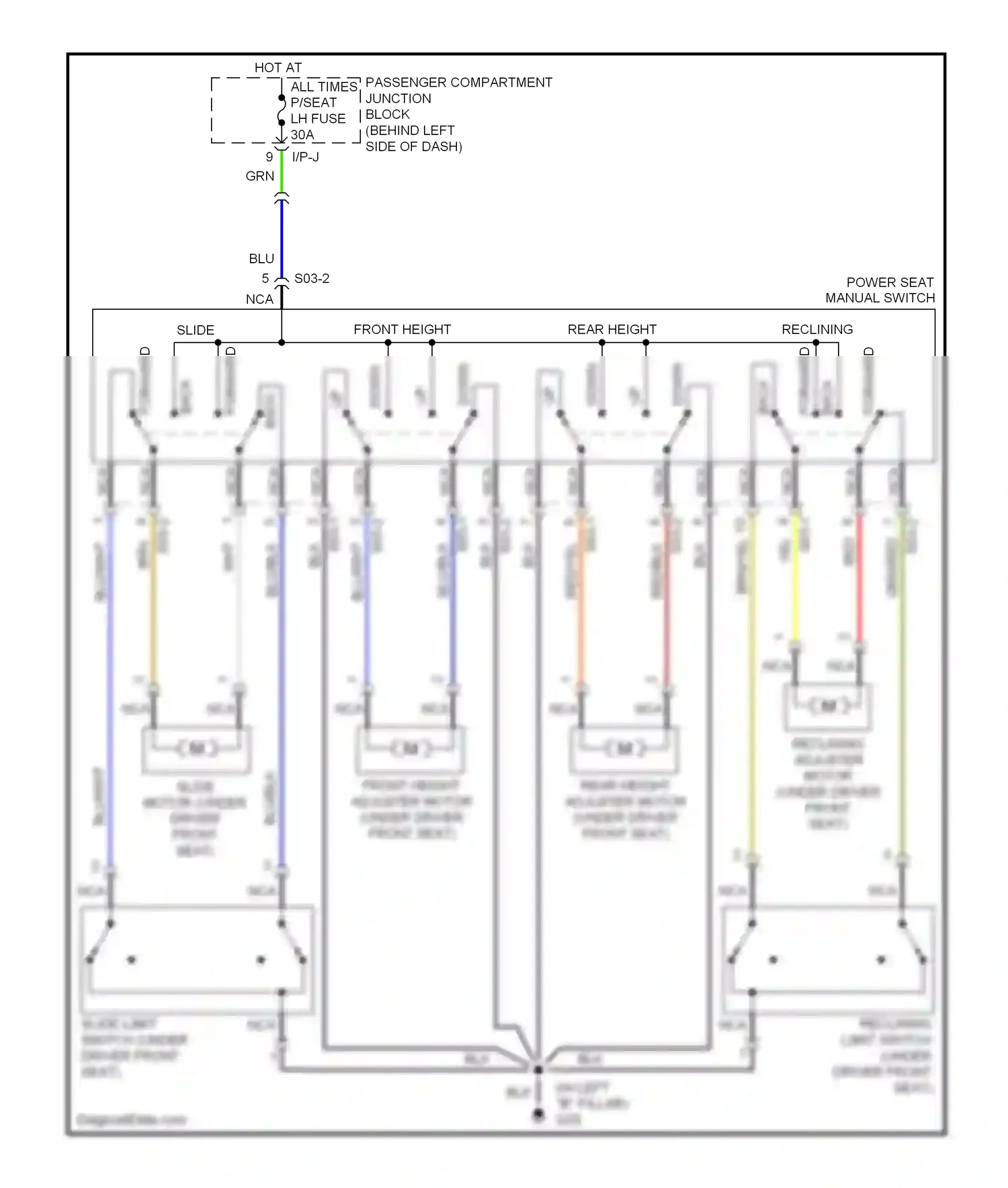 Wiring diagram red/blk for Hyundai Sonata V facelift (2007-2010) (5 of 7)