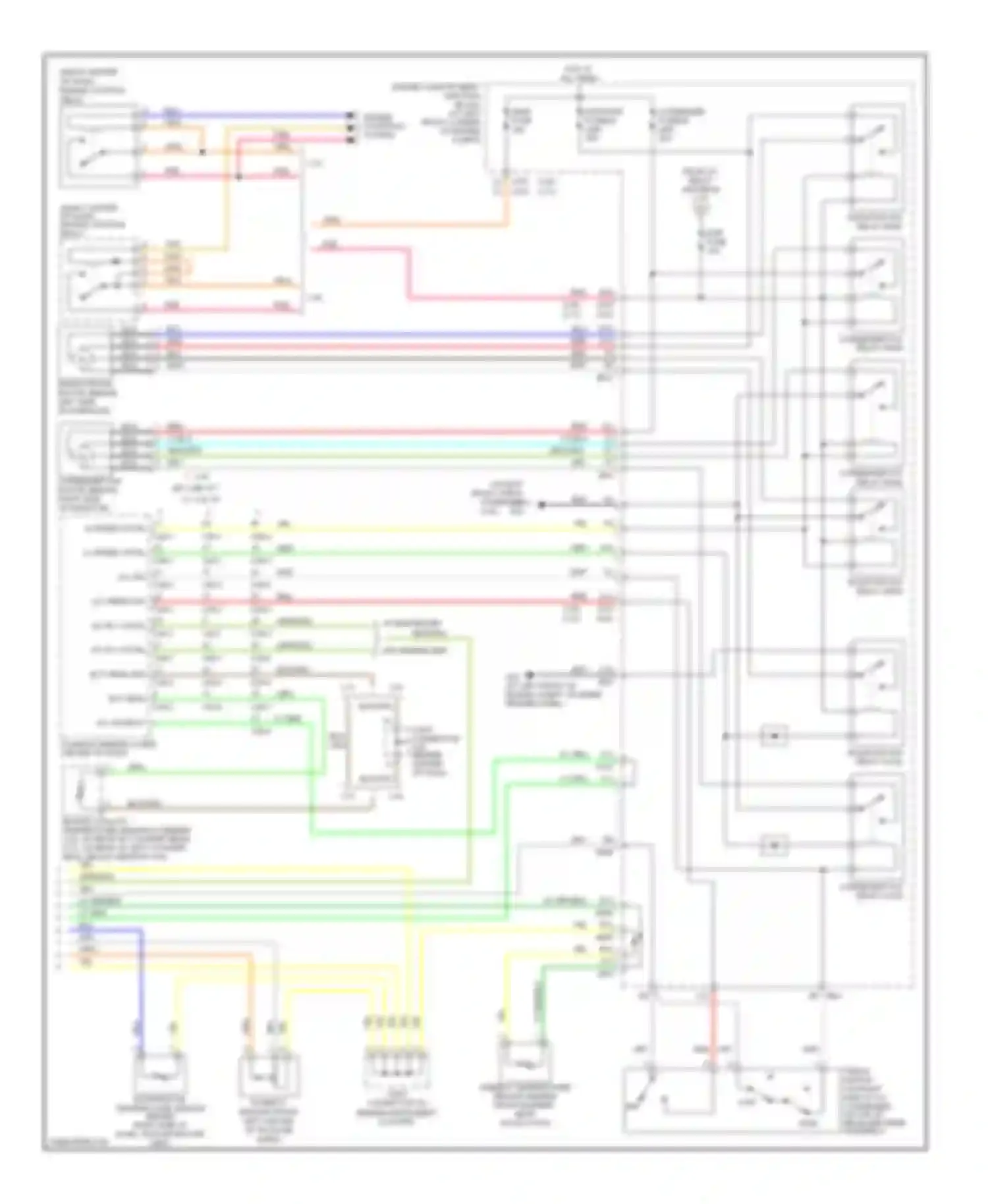 Sonata Hyundai V (2004-2007): Automatic a/c circuit (2 of 2)