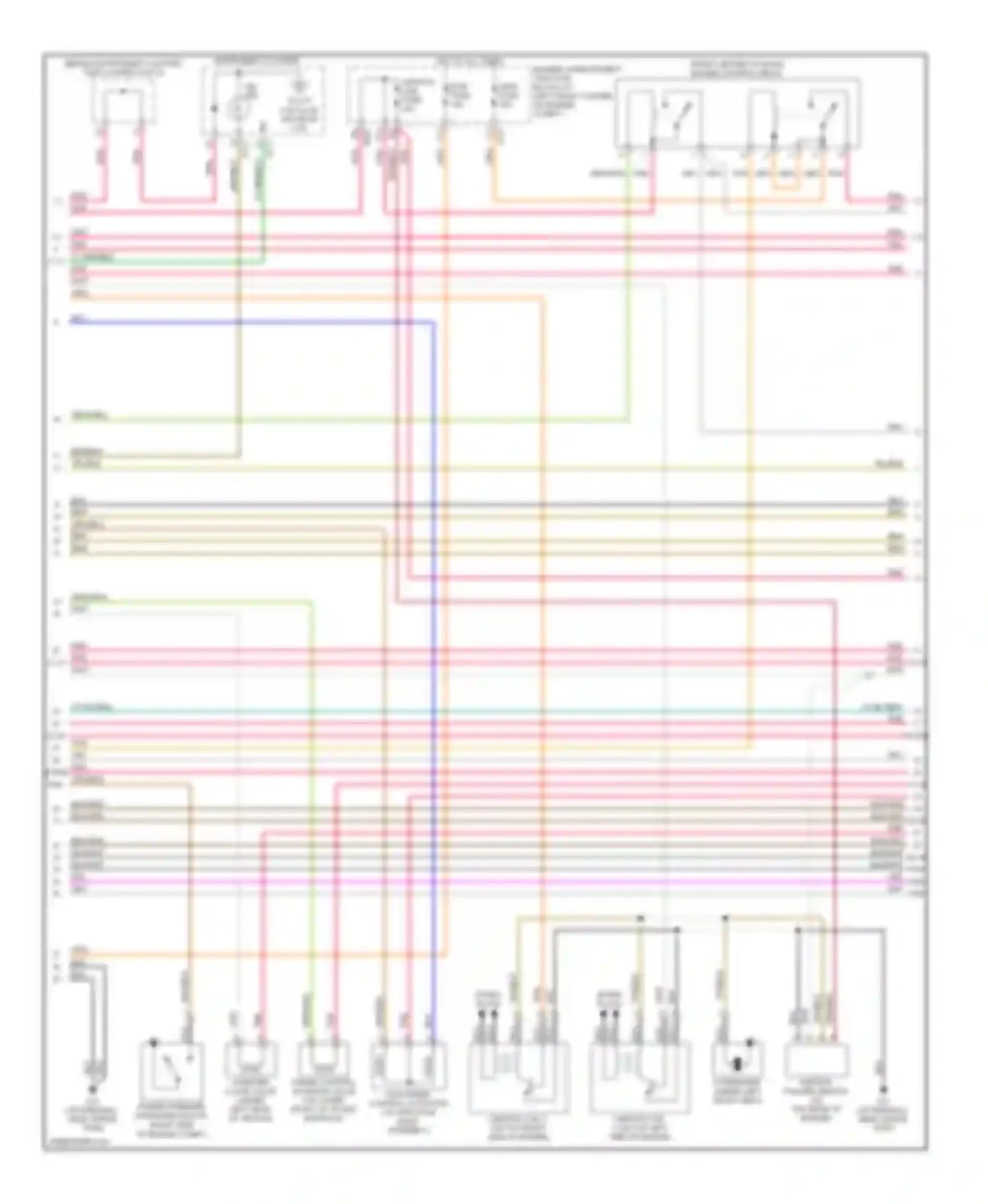 Sonata Hyundai V (2004-2007): Wiring diagram engine performance 2.4l, a/t (2 of 5)