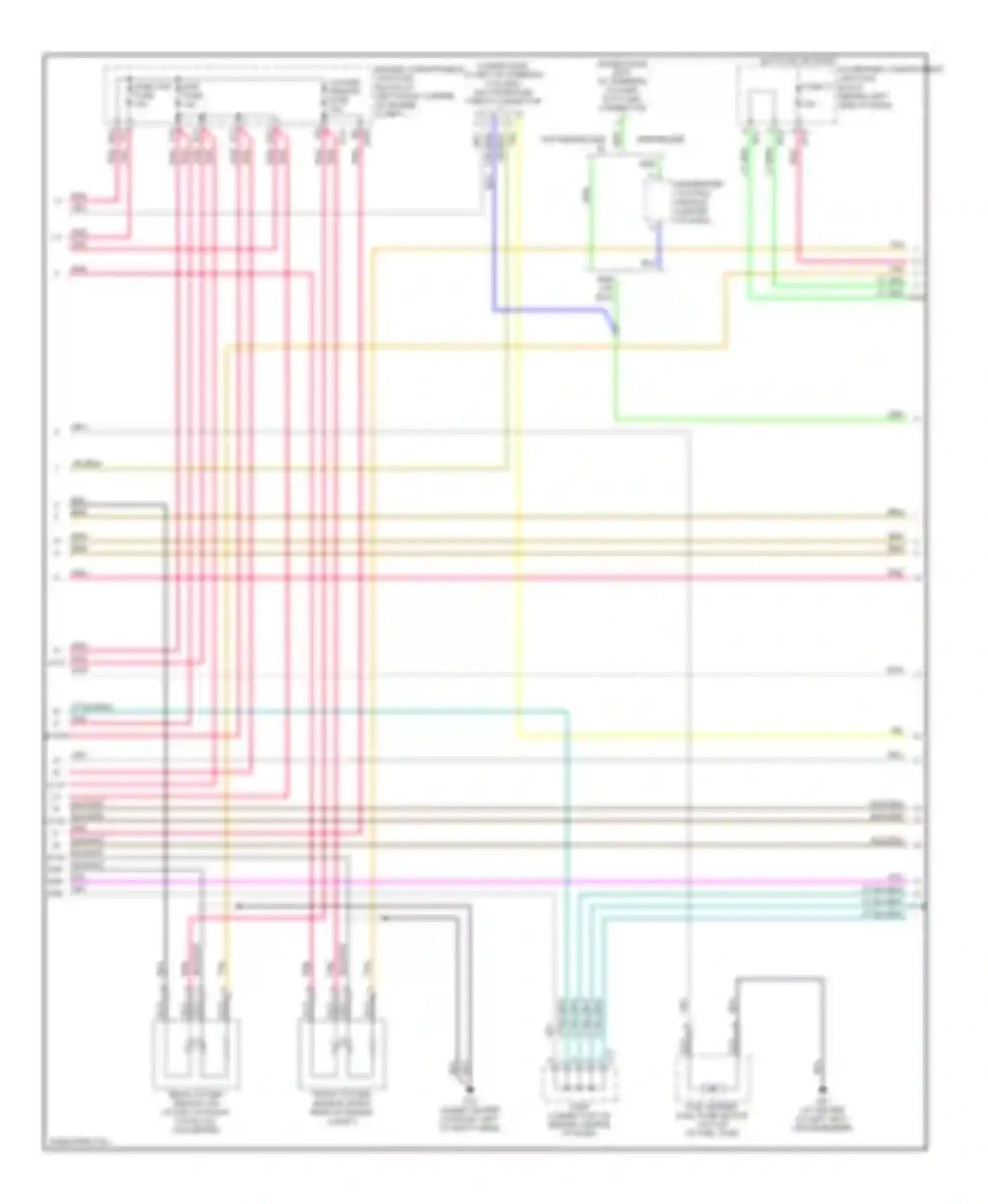 Sonata Hyundai V (2004-2007): Wiring diagram engine performance 2.4l, a/t (3 of 5)
