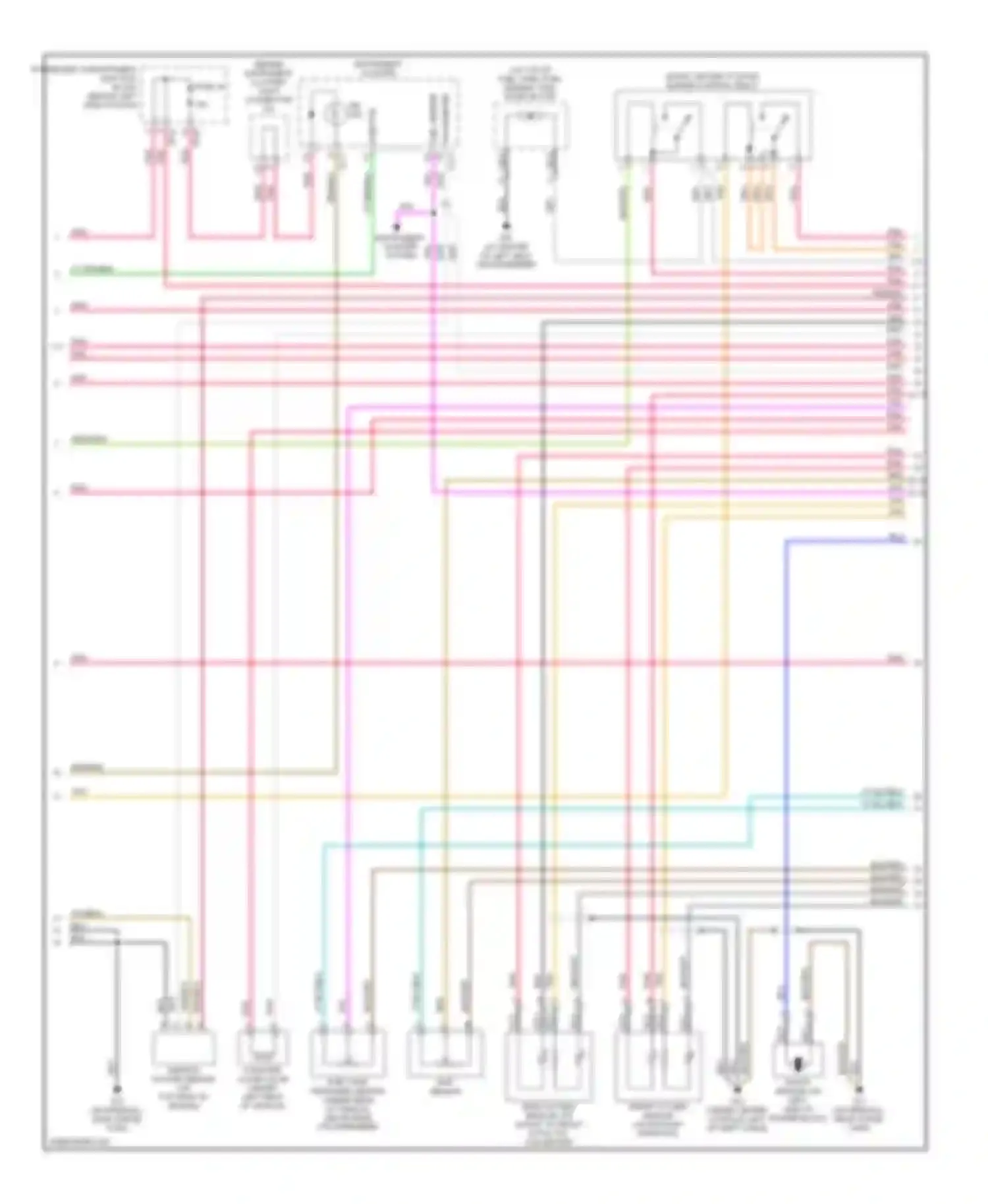 Sonata Hyundai V (2004-2007): Wiring diagram engine performance 2.4l, m/t (2 of 3)