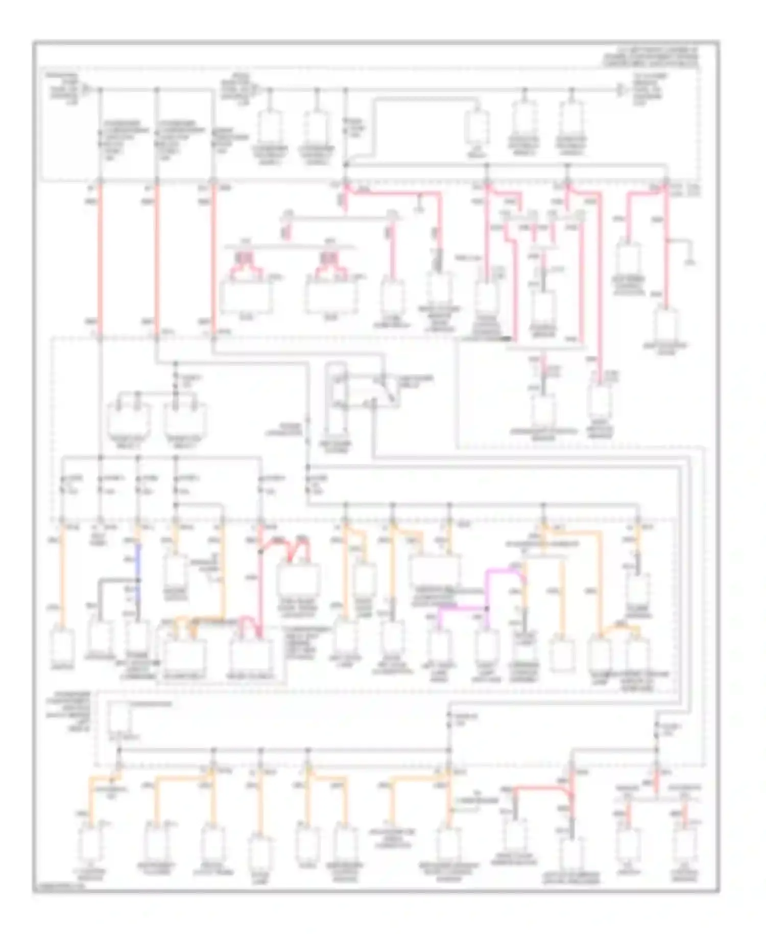 Sonata Hyundai V (2004-2007): Power distribution circuit (4 of 5)