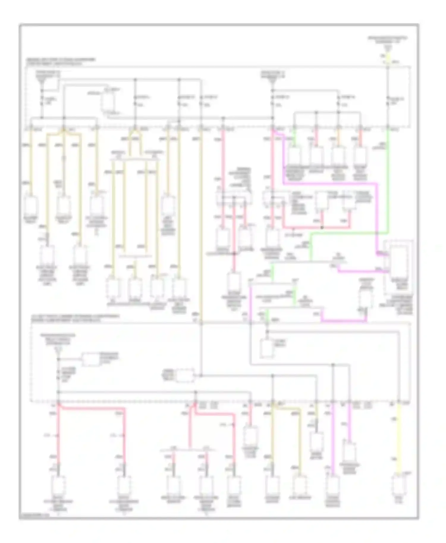 Sonata Hyundai V (2004-2007): Power distribution circuit (5 of 5)