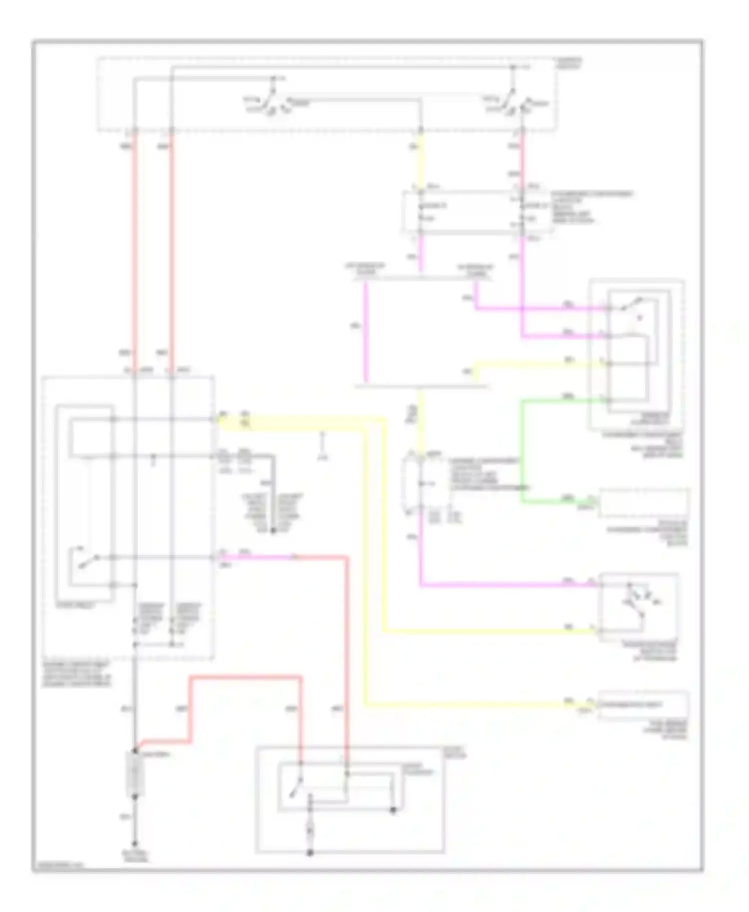 Sonata Hyundai V (2004-2007): Starting circuit, a/t