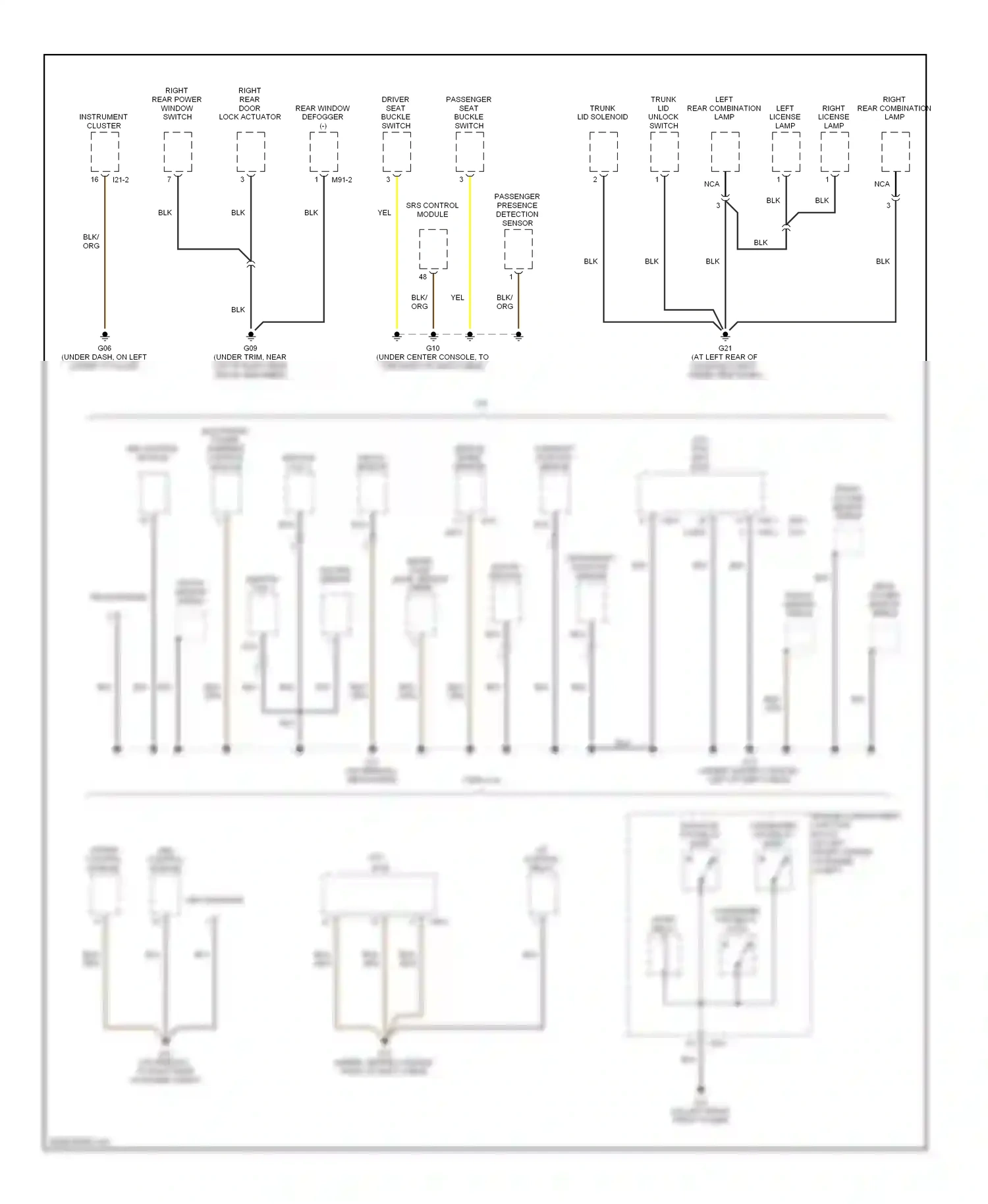 Wiring diagram blk for Hyundai Sonata V (2004-2007) (33 of 63)