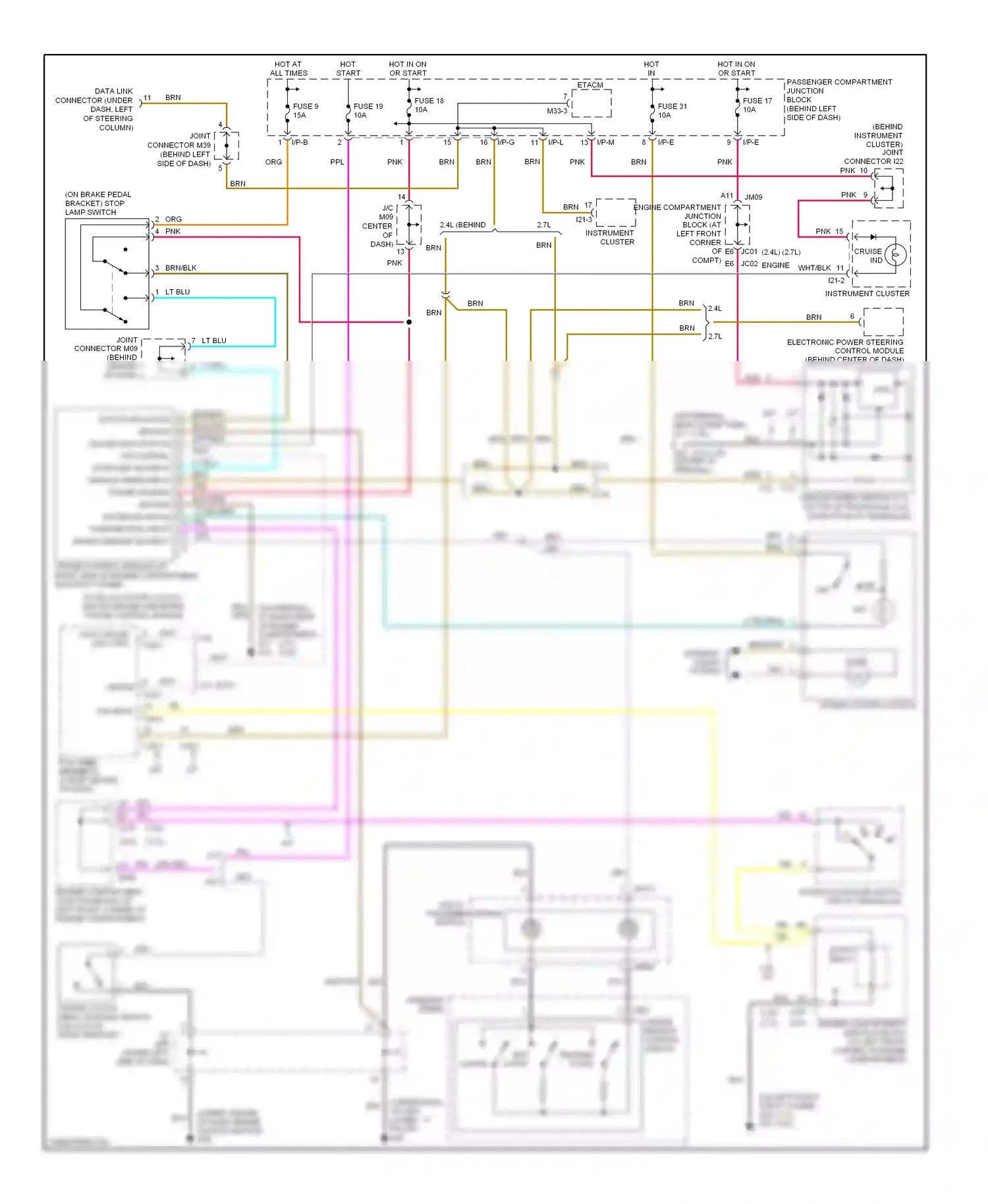Wiring diagram blk for Hyundai Sonata V (2004-2007) (13 of 63)