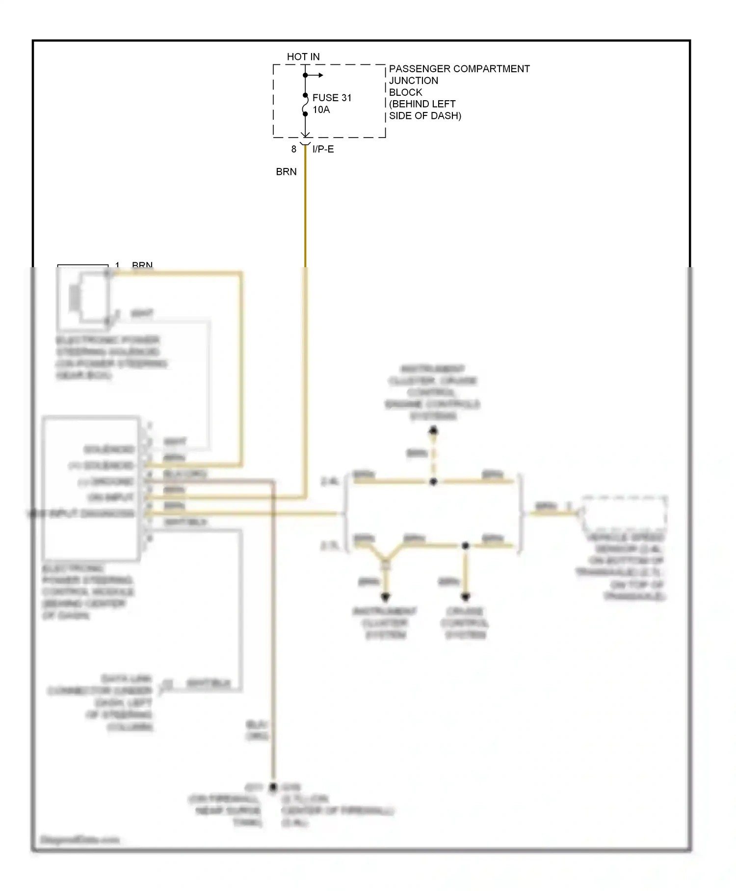 Wiring diagram blk/org for Hyundai Sonata V (2004-2007) (13 of 34)