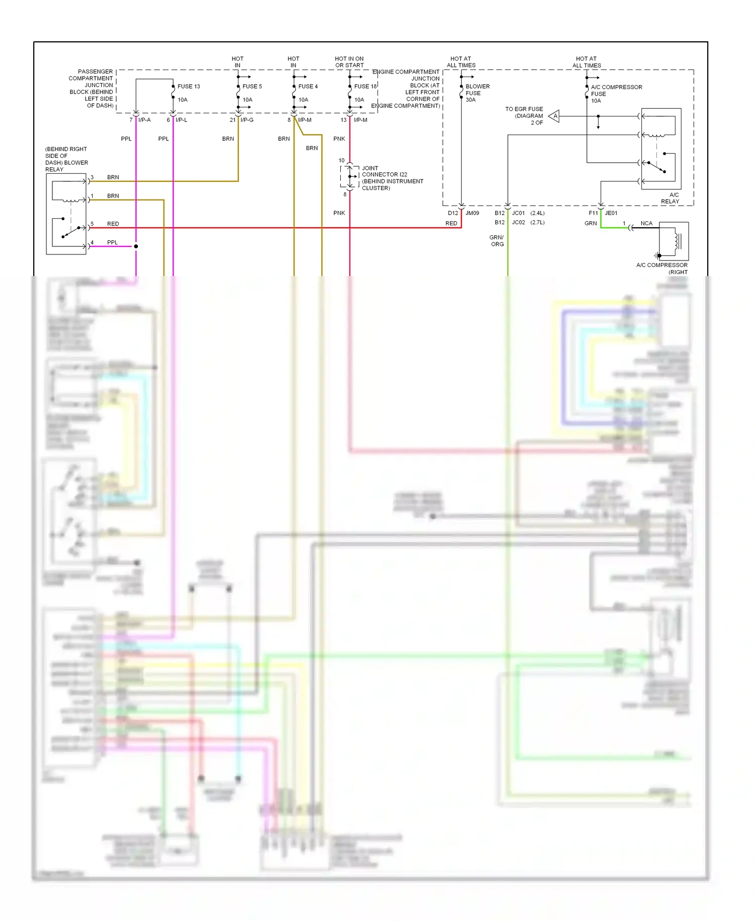 Wiring diagram blu for Hyundai Sonata V (2004-2007) (9 of 44)
